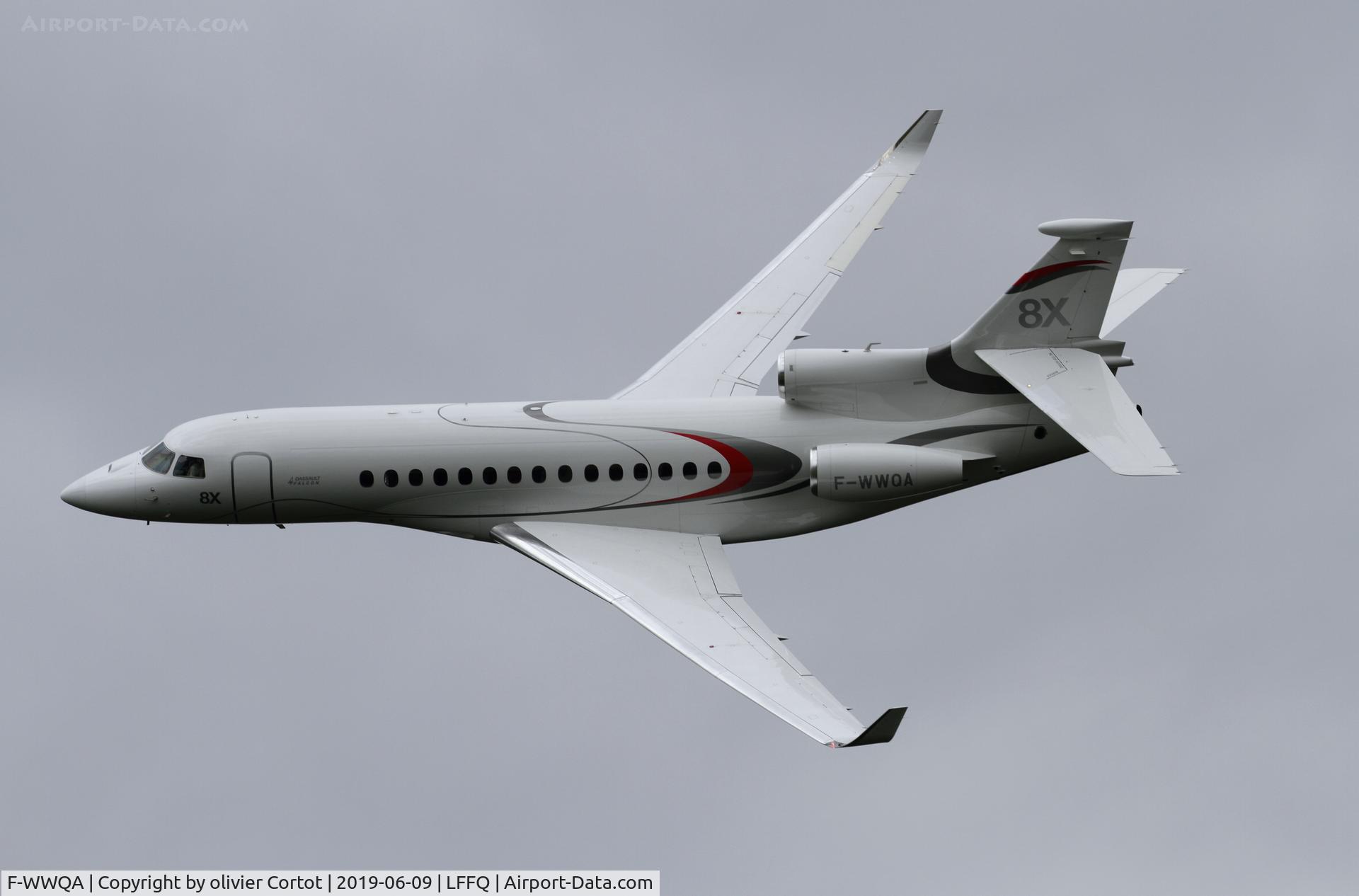 F-WWQA, 2014 Dassault Falcon 8X C/N 401, 2019 airshow