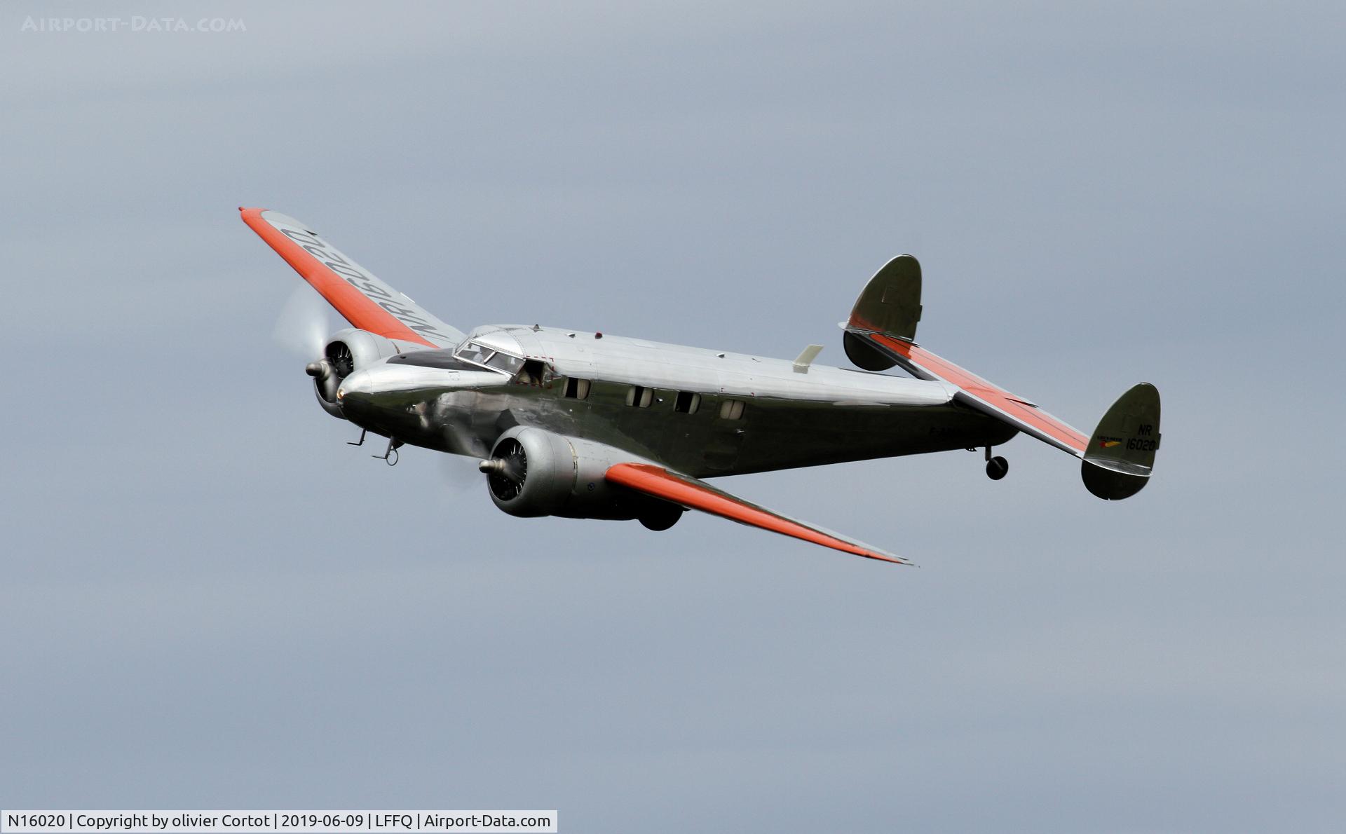 N16020, Lockheed Electra 10-E C/N 1055, 2019 airshow