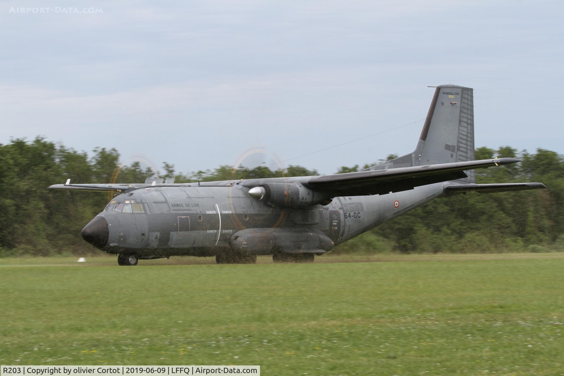 R203, Transall C-160R C/N 203, 2019 airshow