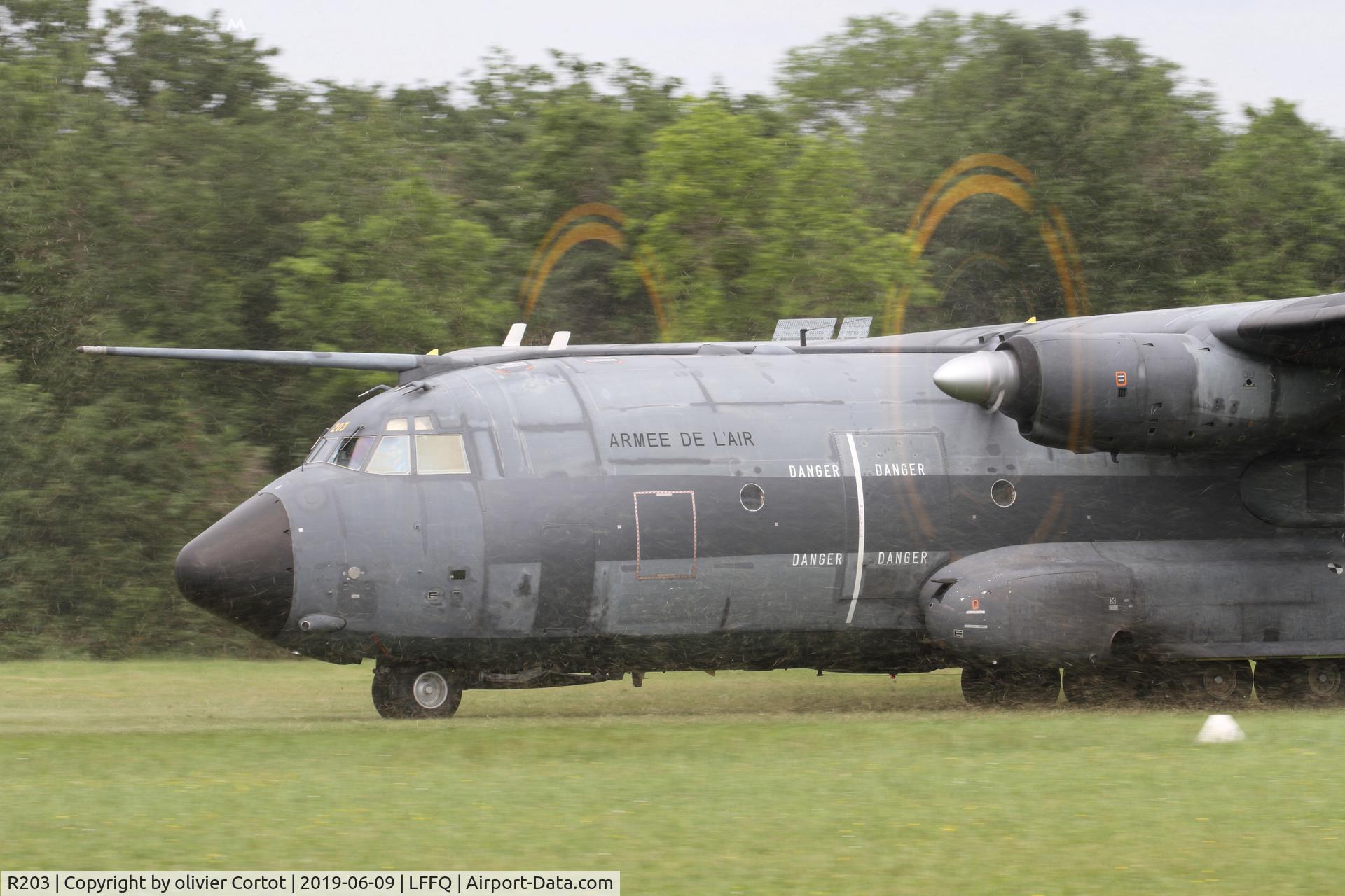 R203, Transall C-160R C/N 203, 2019 airshow