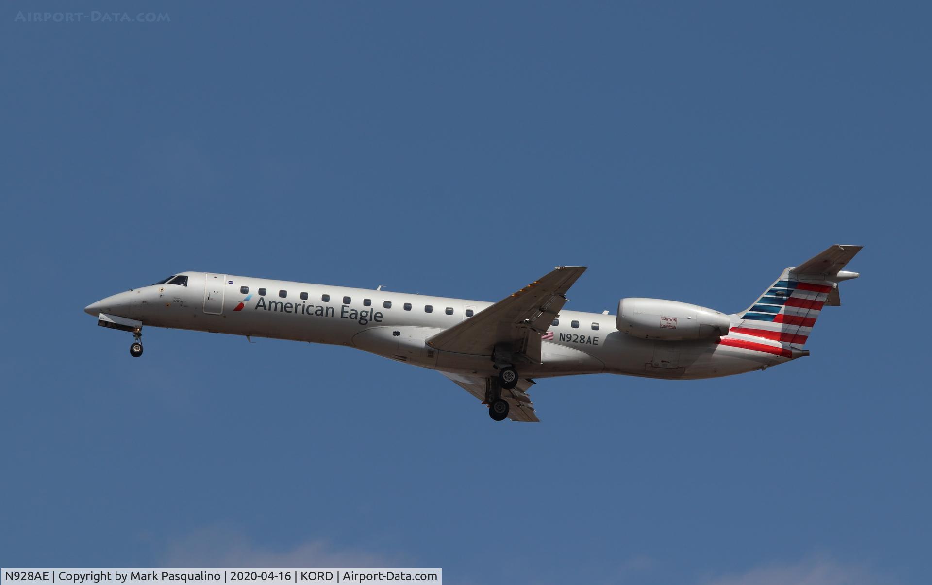 N928AE, 2005 Embraer Embraer EMB-145LR C/N 14500911, EMB-145LR