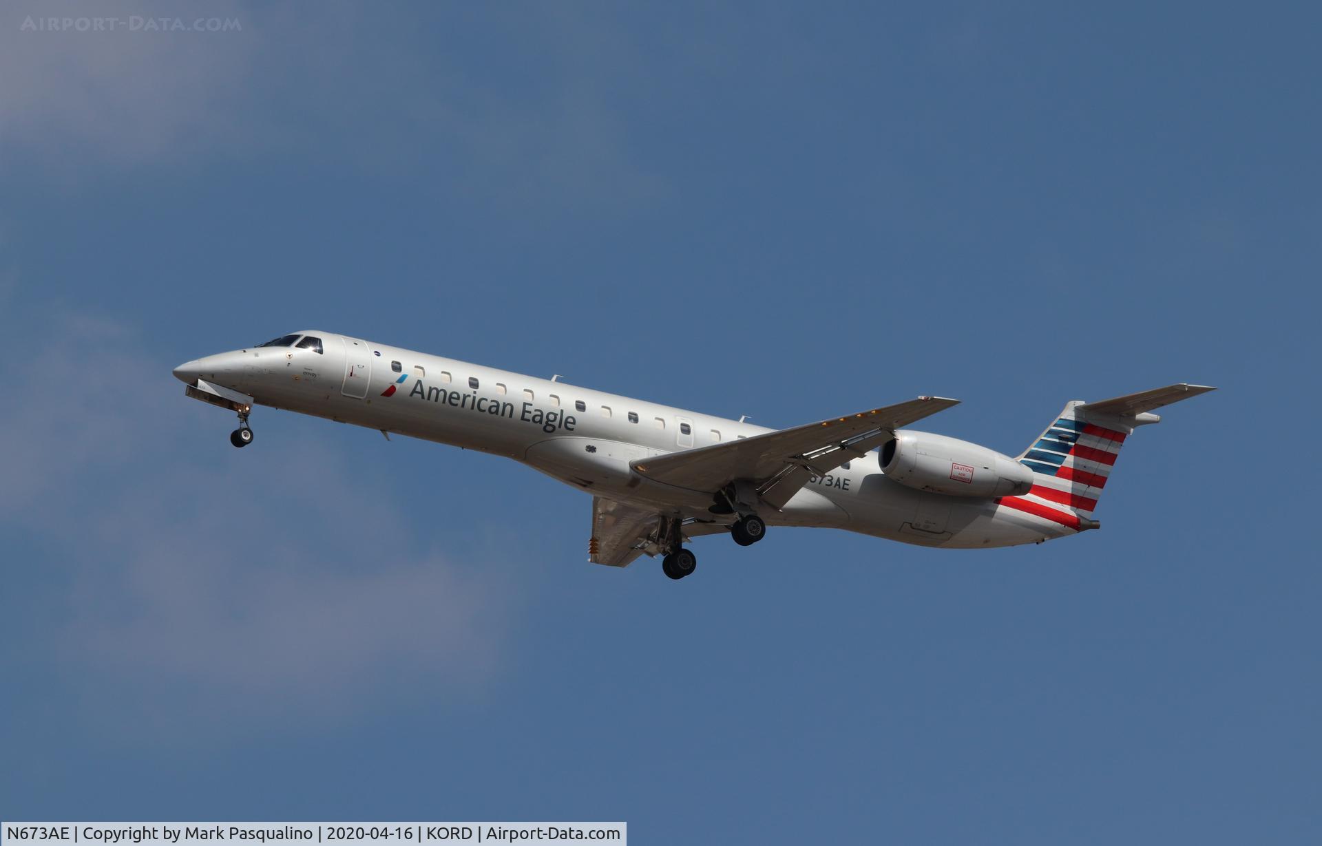 N673AE, 2004 Embraer ERJ-145LR (EMB-145LR) C/N 145797, EMB-145LR