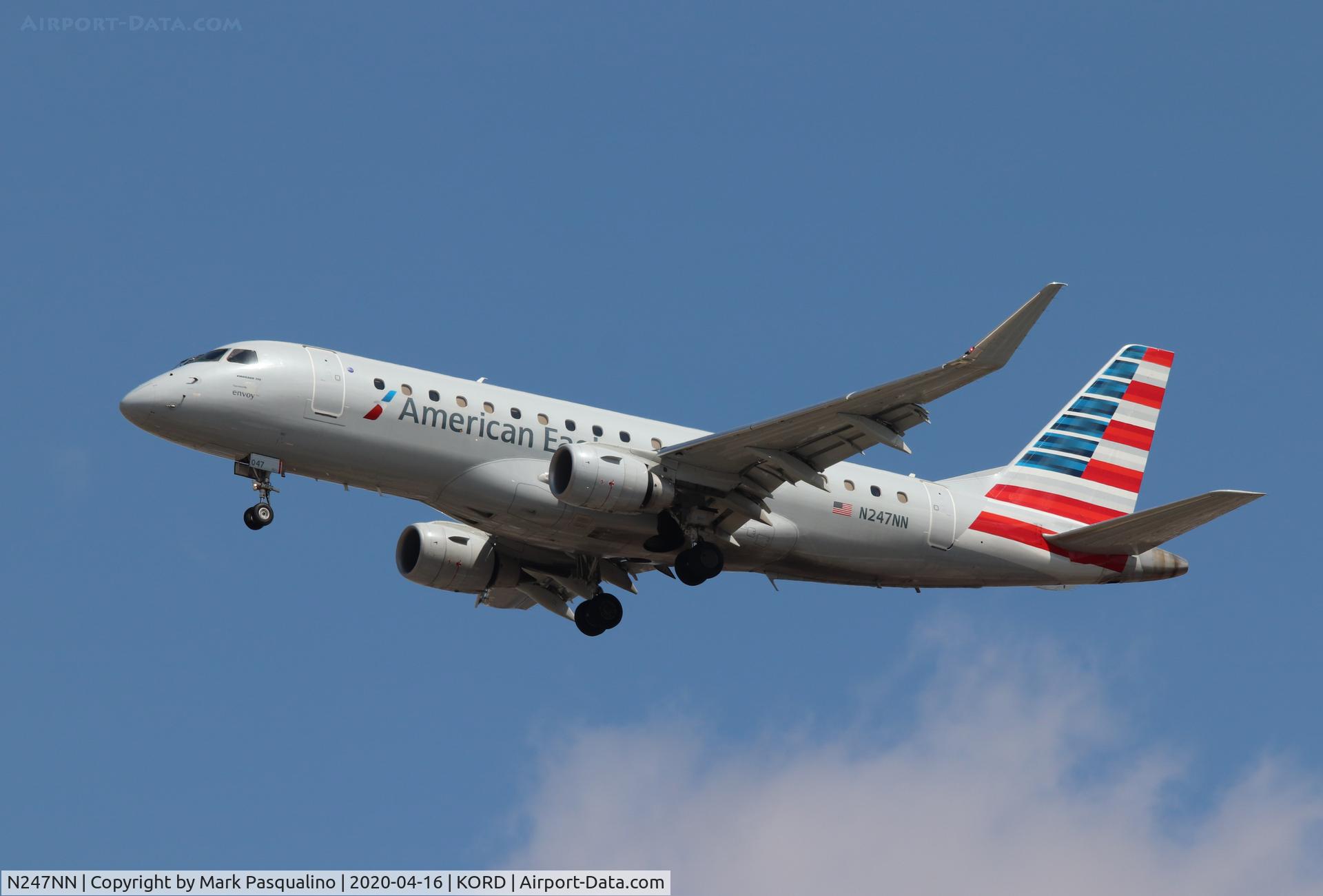 N247NN, 2016 Embraer 175LR (ERJ-170-200LR) C/N 17000619, ERJ-170-200LR