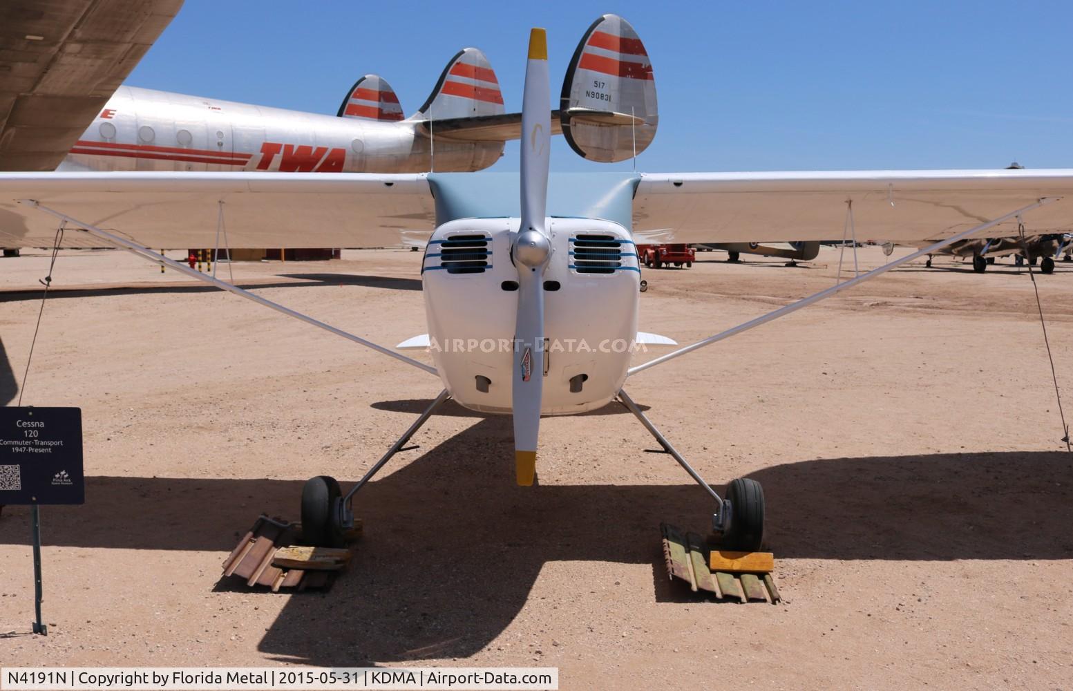 N4191N, 1947 Cessna 120 C/N 13662, Cessna 120