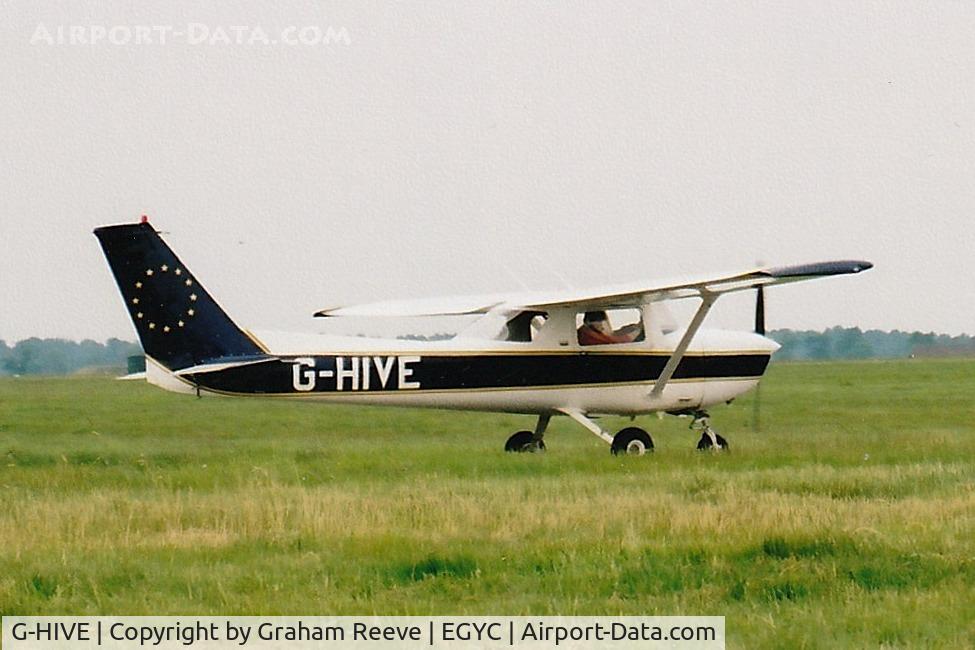 G-HIVE, 1975 Reims F150M C/N 1186, Pictured at RAF Coltishall.