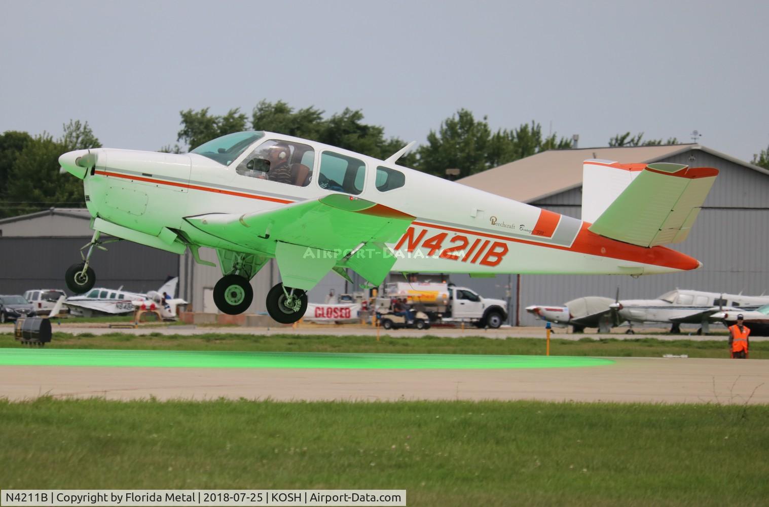 N4211B, 1955 Beech F35 Bonanza C/N D-4222, Bonanza 35