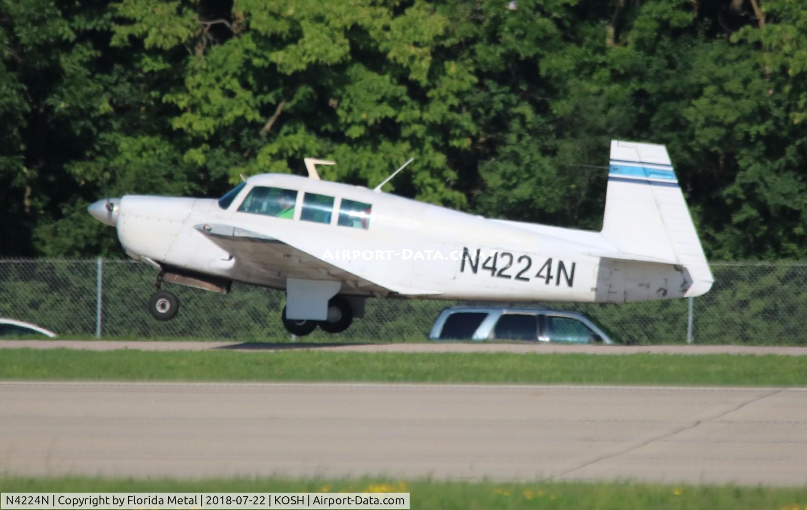 N4224N, 1974 Mooney M20F Executive C/N 220065, Mooney M20F