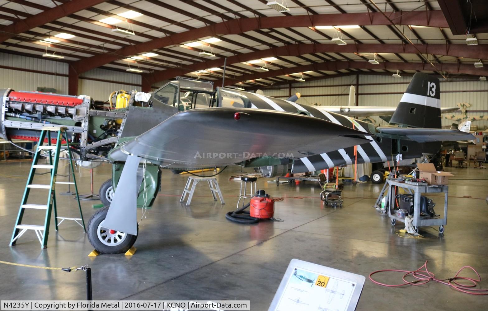 N4235Y, 1943 North American P-51A Mustang C/N MSN 99-22354, Planes of Fame