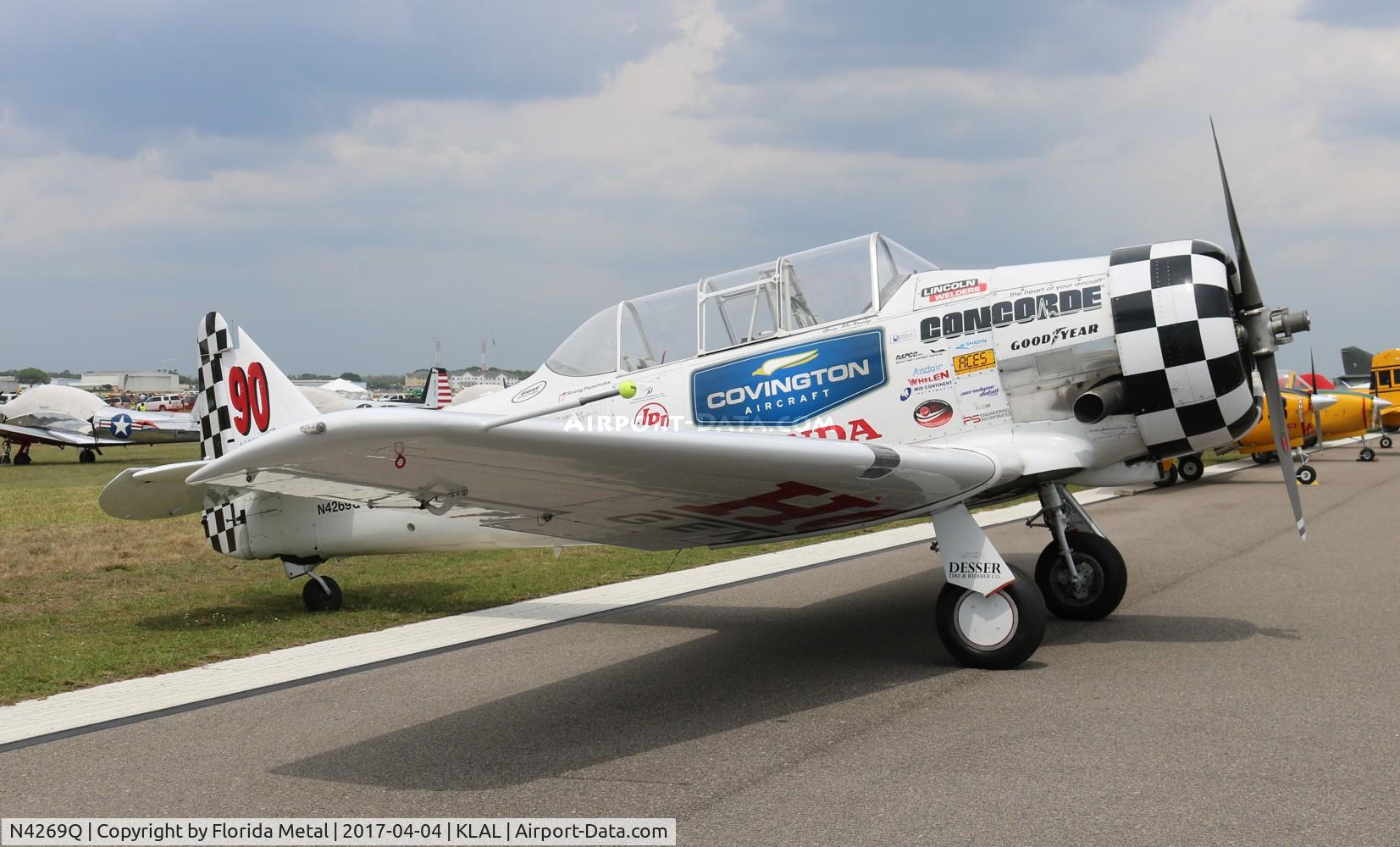 N4269Q, 1953 North American T-6G Texan C/N 197-5, Texan