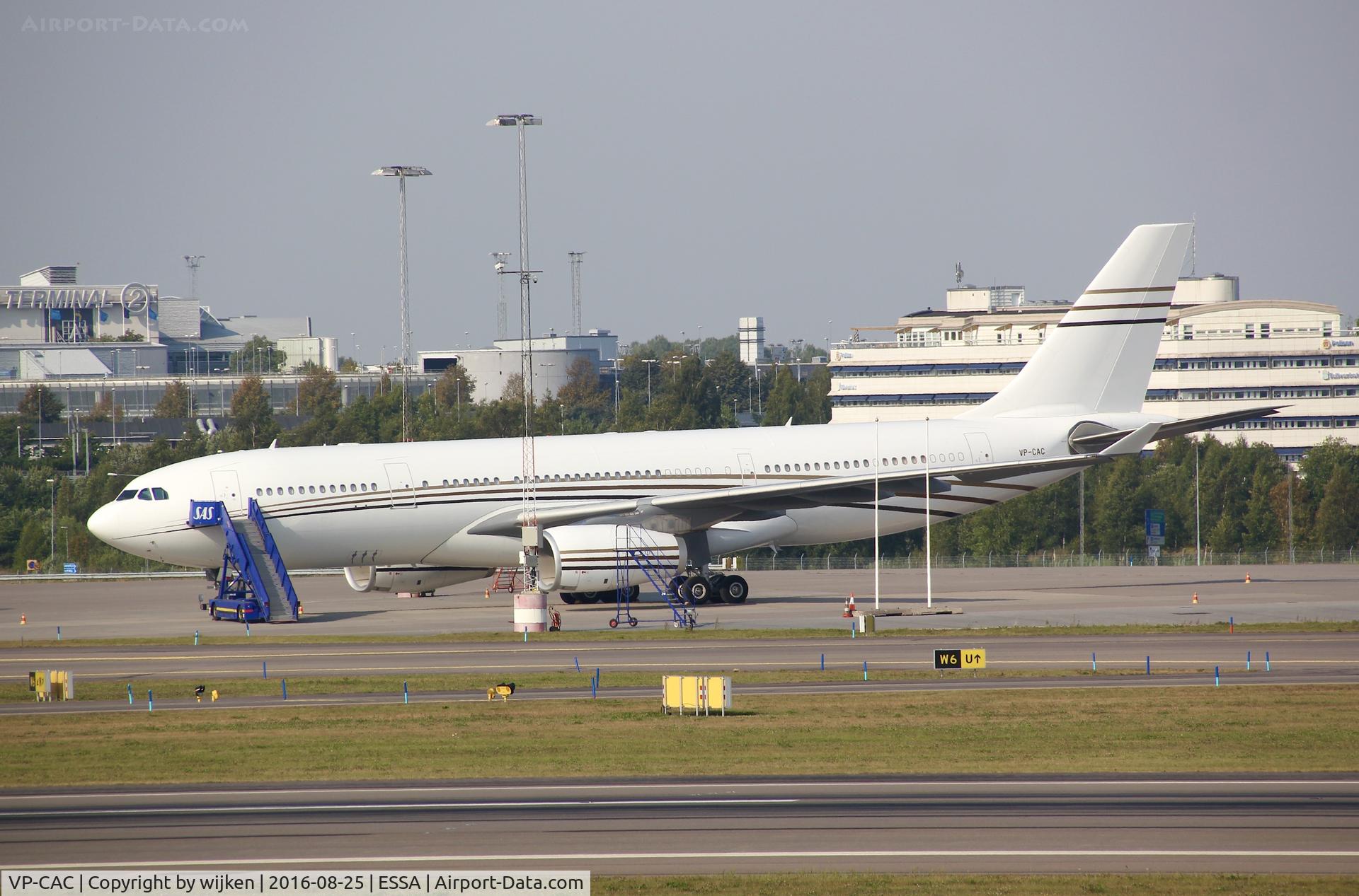 VP-CAC, 2009 Airbus A330-243 C/N 1053, Ramp M