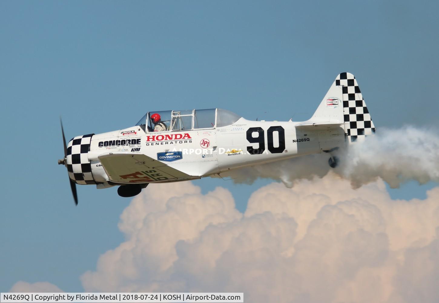 N4269Q, 1953 North American T-6G Texan C/N 197-5, Texan