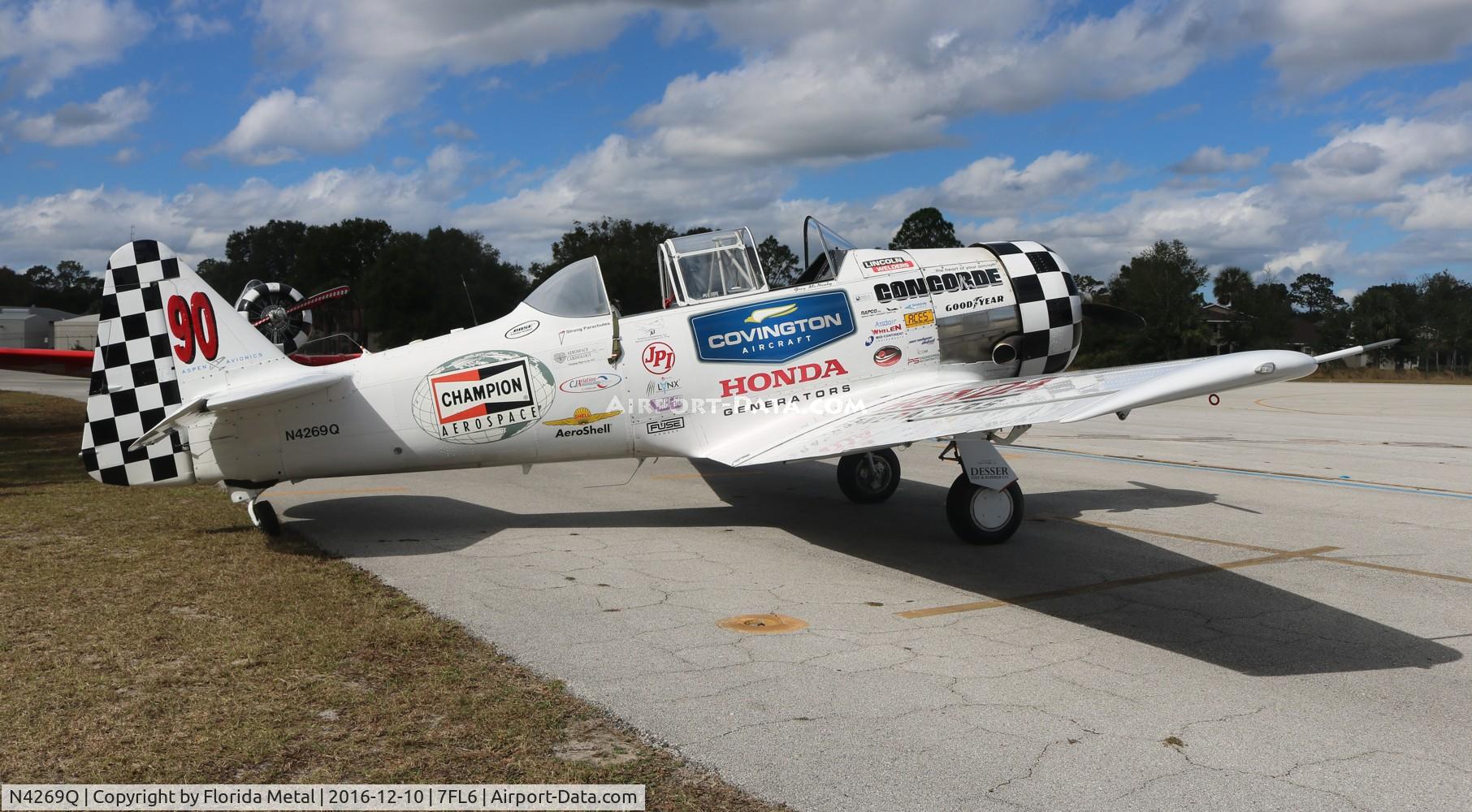 N4269Q, 1953 North American T-6G Texan C/N 197-5, Texan