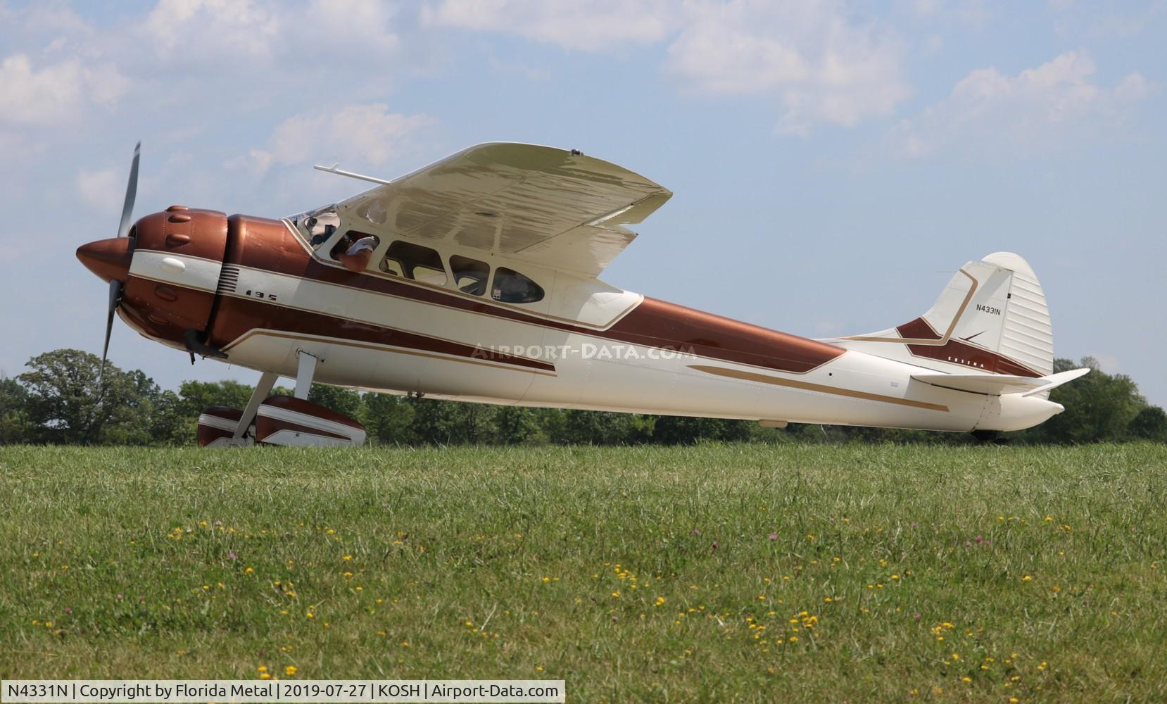 N4331N, 1947 Cessna 195 C/N 7078, Cessna 195