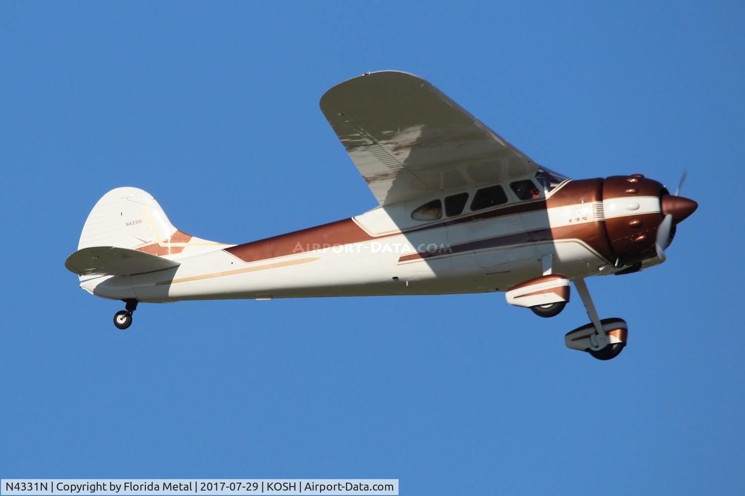 N4331N, 1947 Cessna 195 C/N 7078, Cessna 195