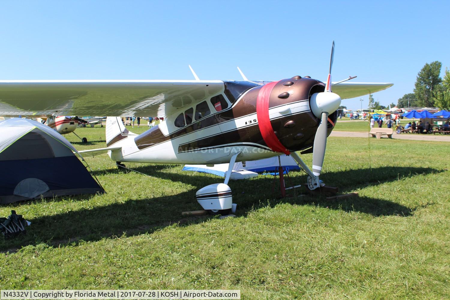 N4332V, 1948 Cessna 195 C/N 7238, Cessna 195