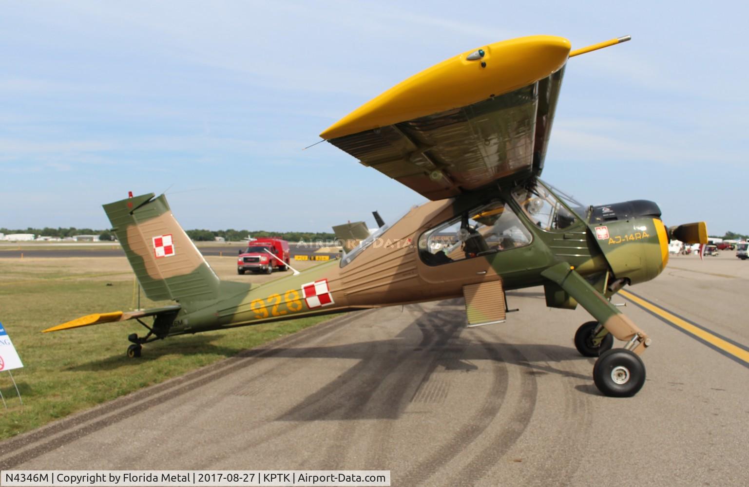 N4346M, PZL-Okecie PZL-104 Wilga 80 C/N CF21910928, Wilga