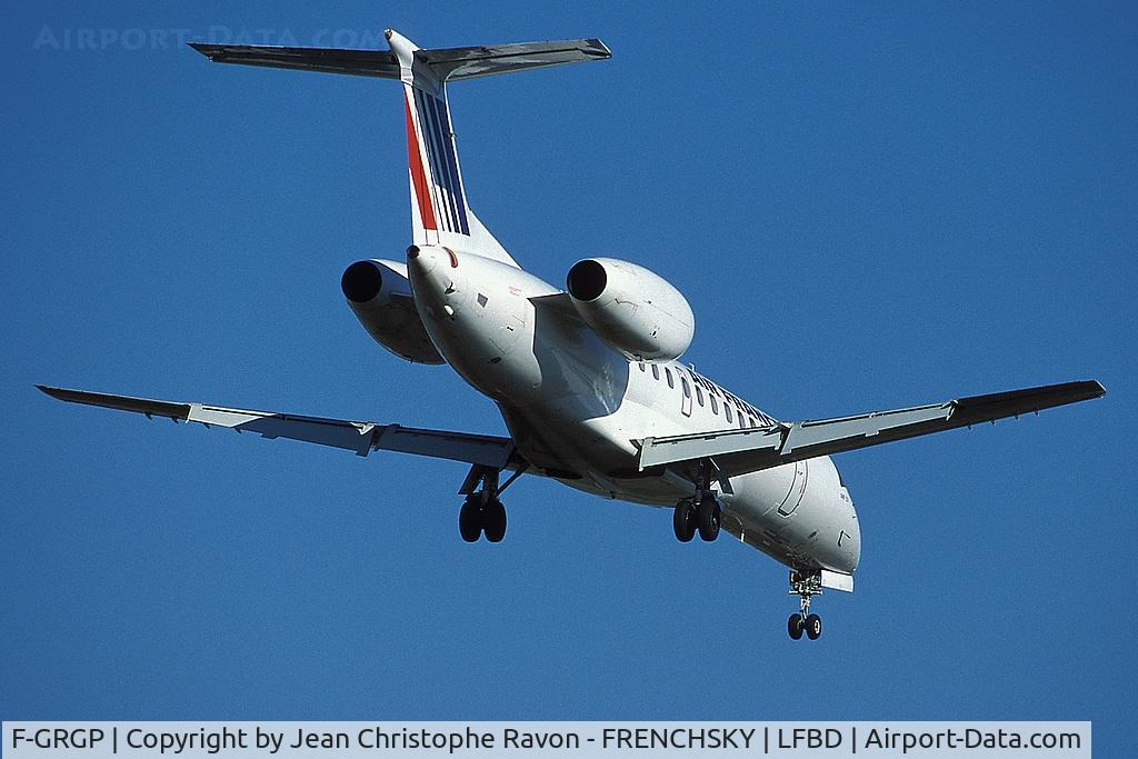 F-GRGP, 1999 Embraer ERJ-135ER (EMB-135ER) C/N 145188, Air France landing