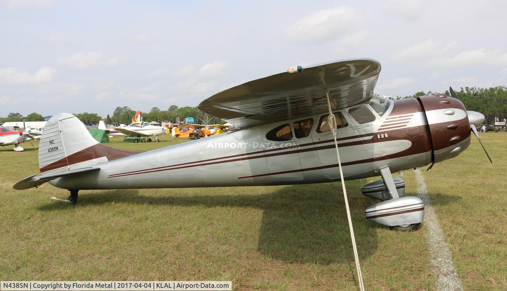 N4385N, 1947 Cessna 190 C/N 7019, Cessna 190