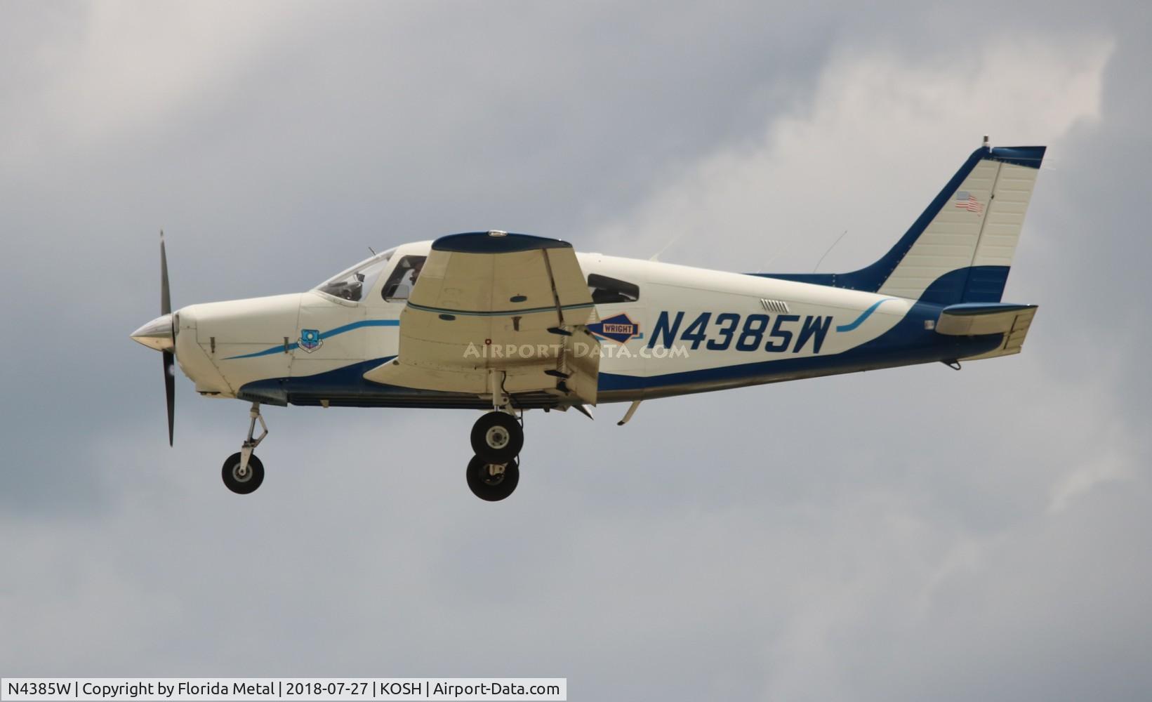 N4385W, 1984 Piper PA-28-161 Cherokee Warrior II C/N 28-8516002, PA-28-161