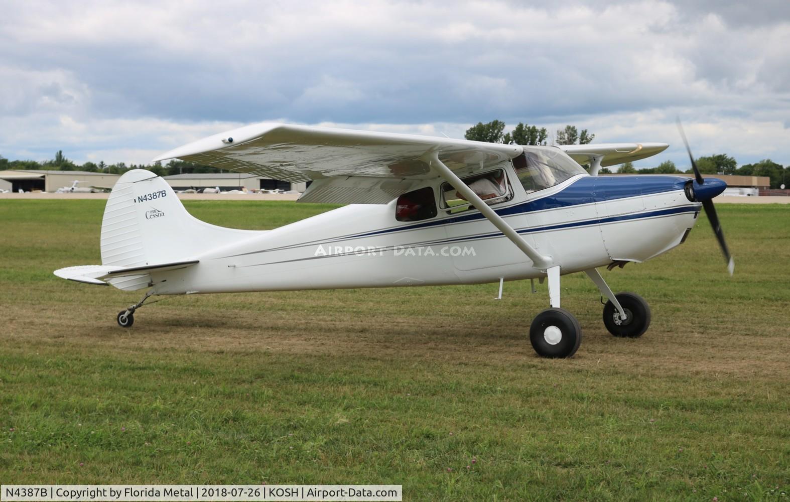 N4387B, 1955 Cessna 170B C/N 26731, Cessna 170