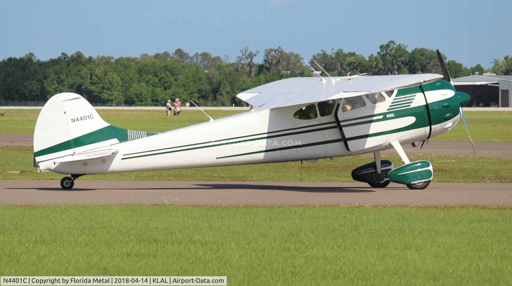 N4401C, 1952 Cessna 195A C/N 7986, Cessna 195A