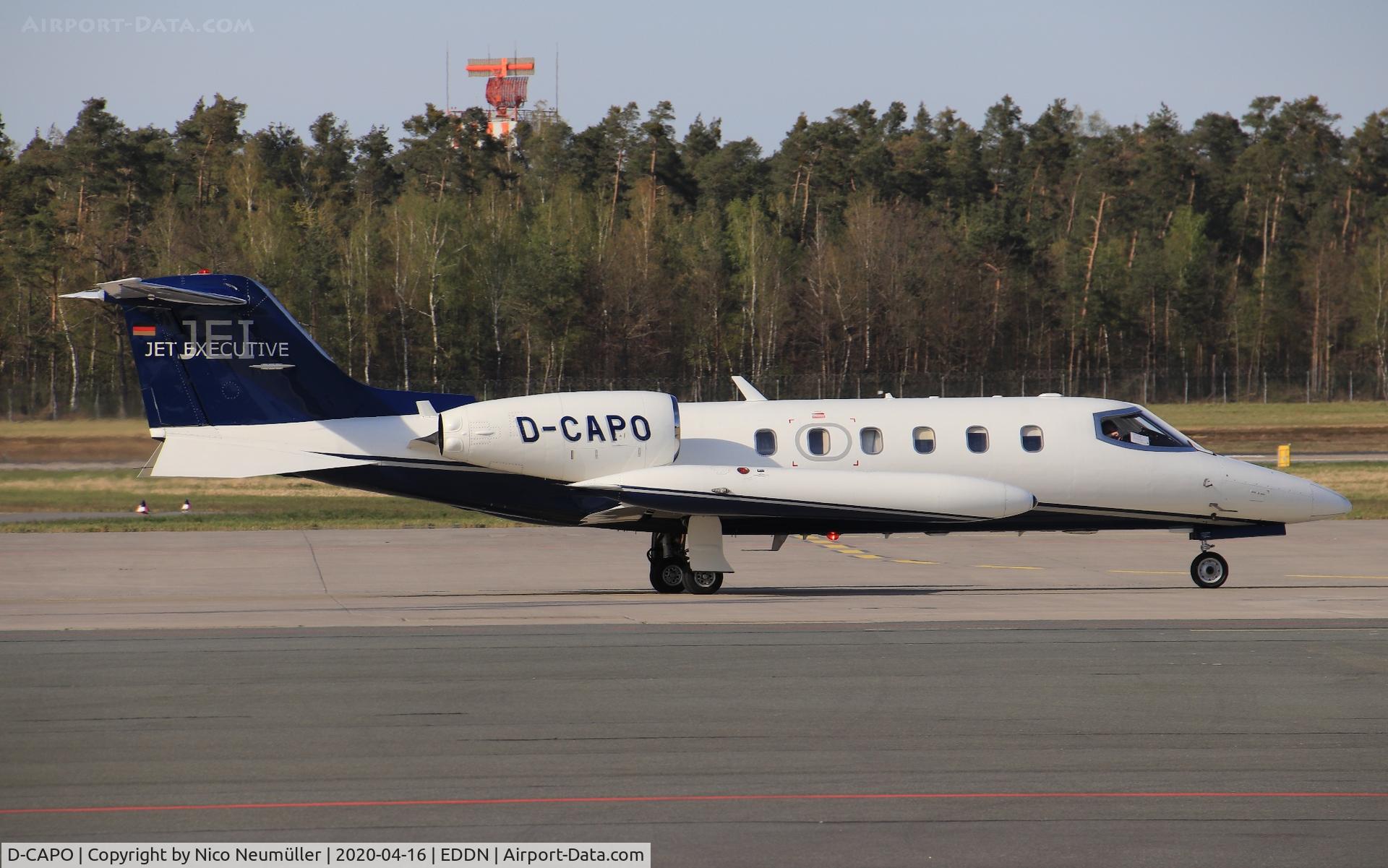 D-CAPO, 1985 Dornier 228-201 C/N 8057, Learjet in EDDN/NUE