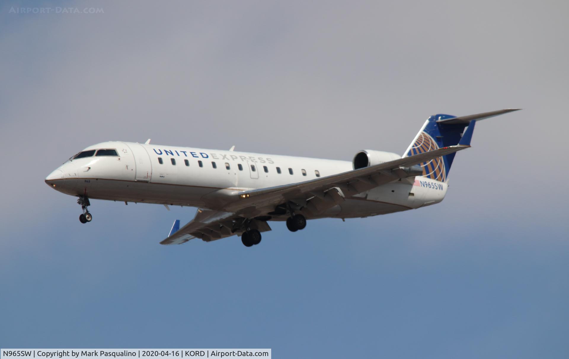 N965SW, 2003 Bombardier CRJ-200ER (CL-600-2B19) C/N 7871, CL-600-2B19