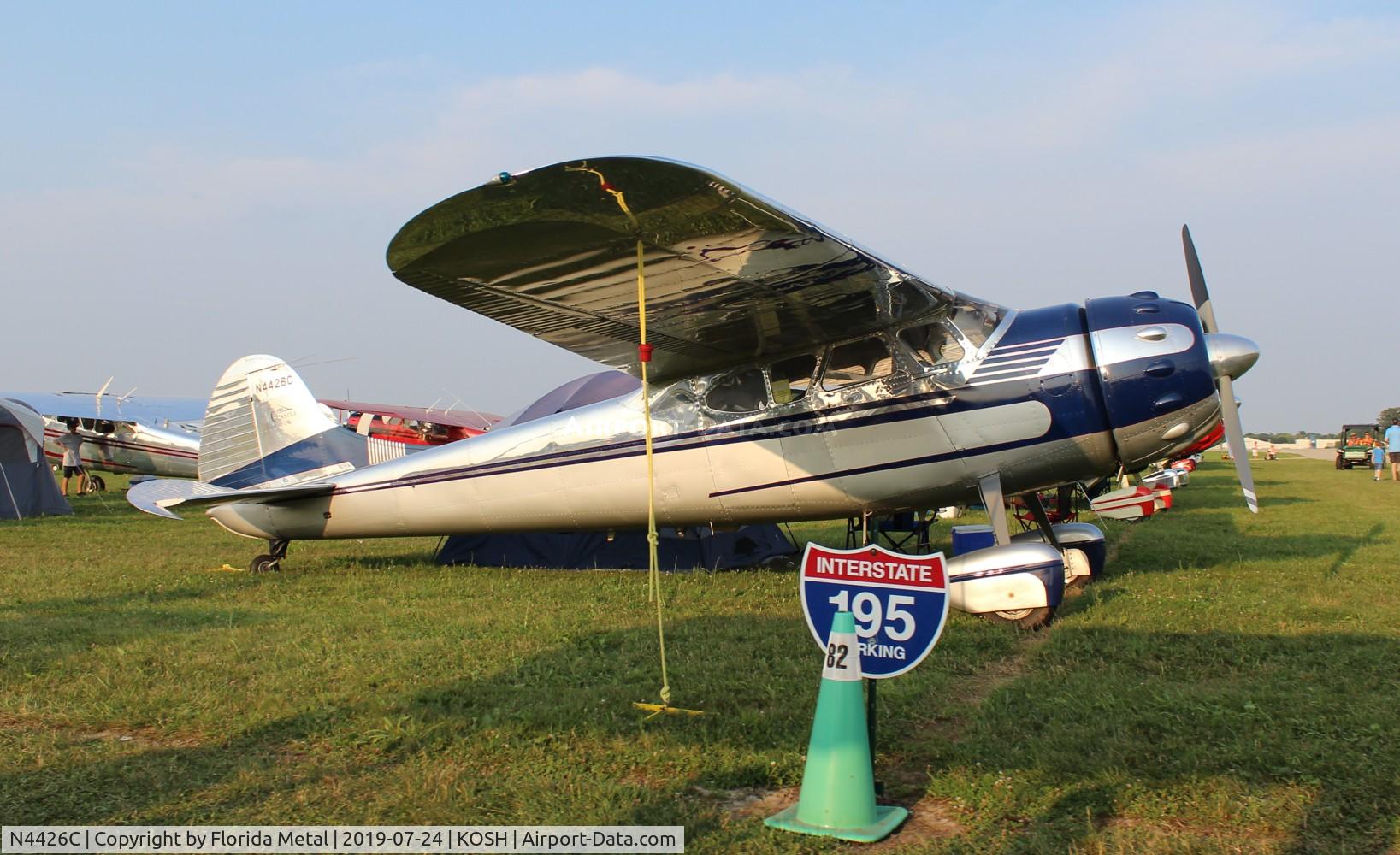 N4426C, 1953 Cessna 195 C/N 16011, Cessna 195