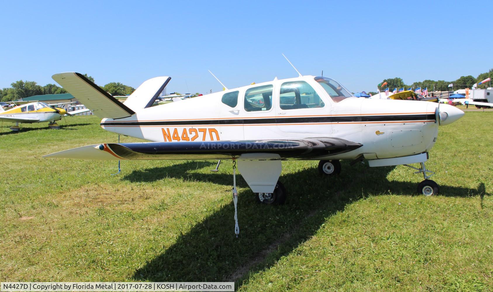 N4427D, 1956 Beech G35 Bonanza C/N D-4568, Bonanza 35