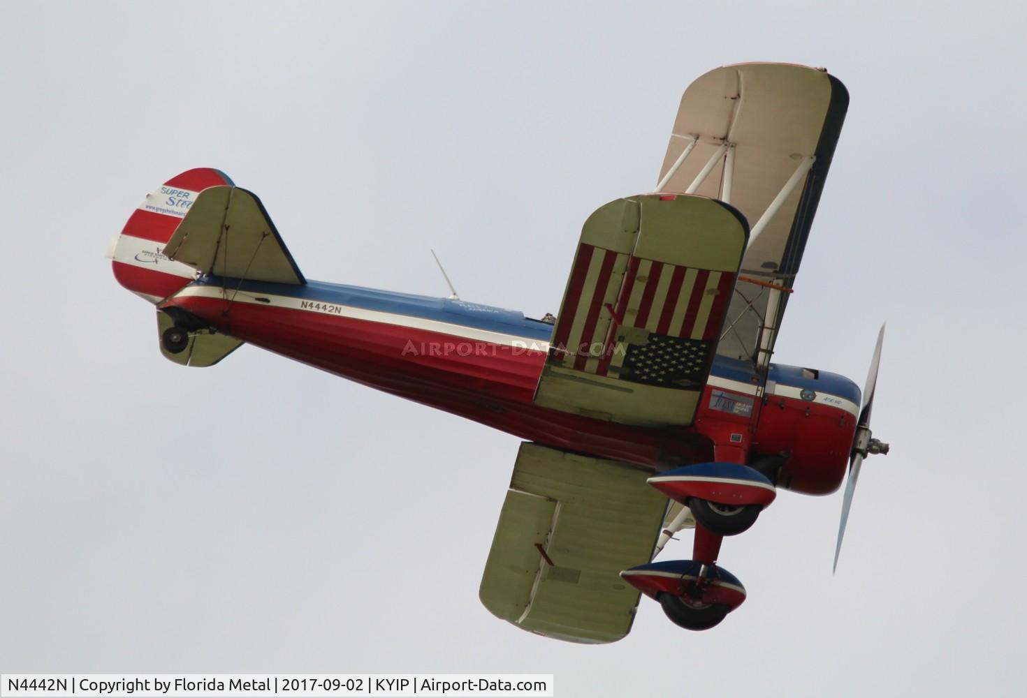 N4442N, 1943 Boeing A75N1 (PT17) C/N 75-7893, PT-17
