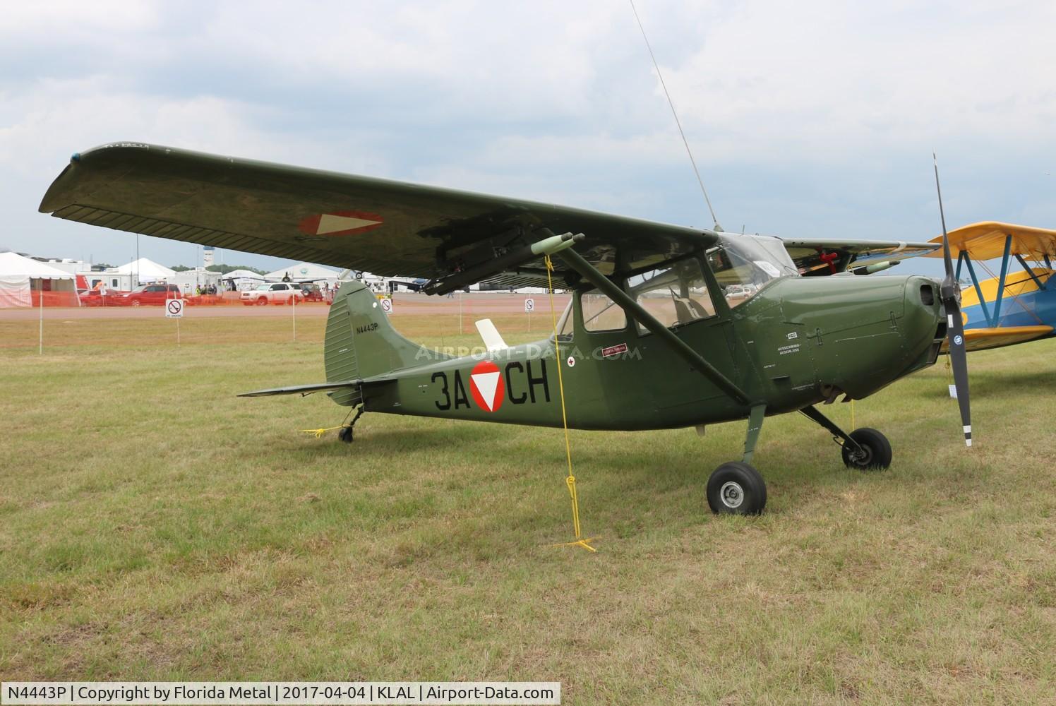 N4443P, 1951 Cessna L-19 O-1 Bird Dog C/N 23079, Bird Dog