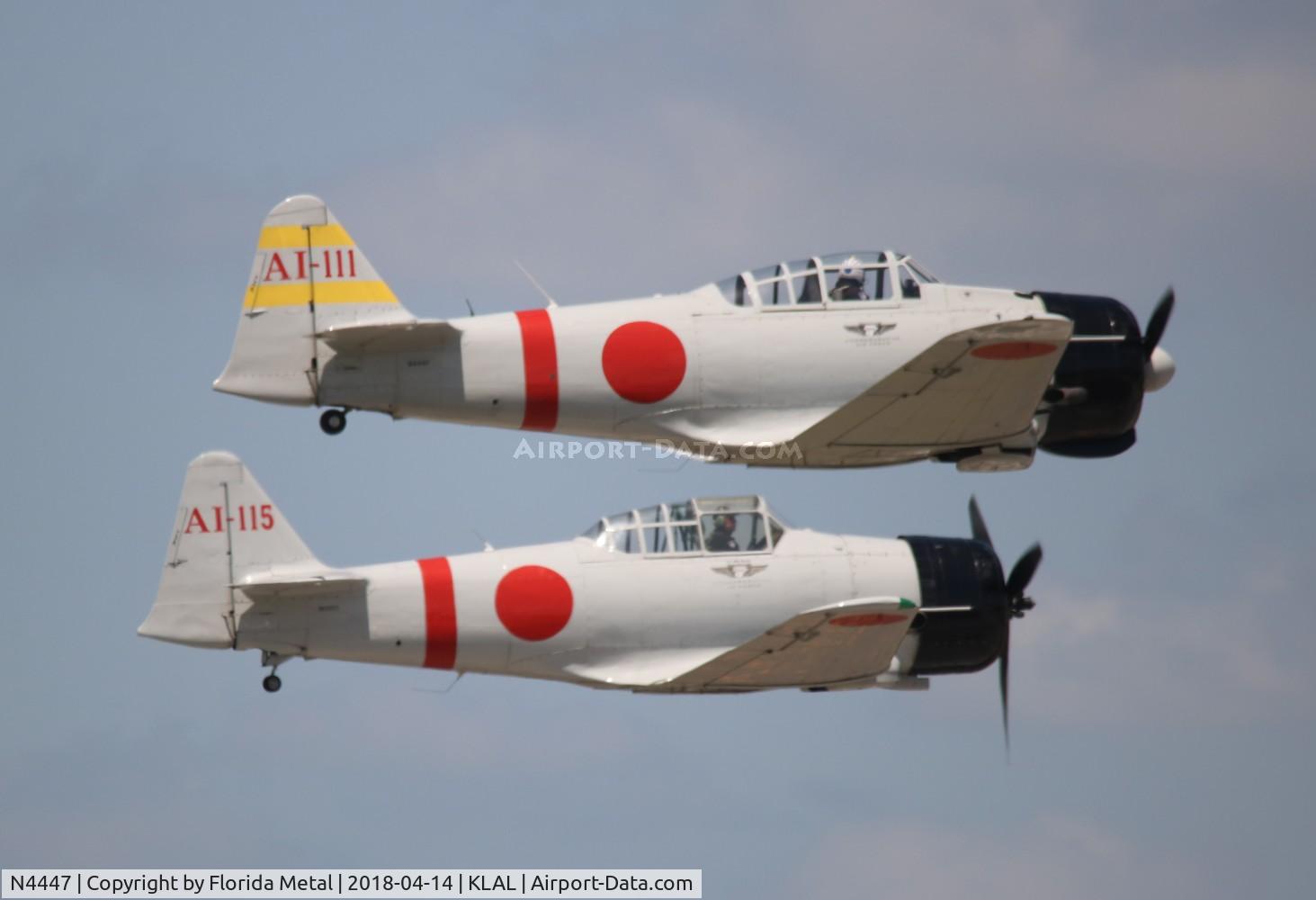 N4447, 1945 Canadian Car & Foundry Harvard Mk.4 C/N CCF4-241, Tora Tora Tora