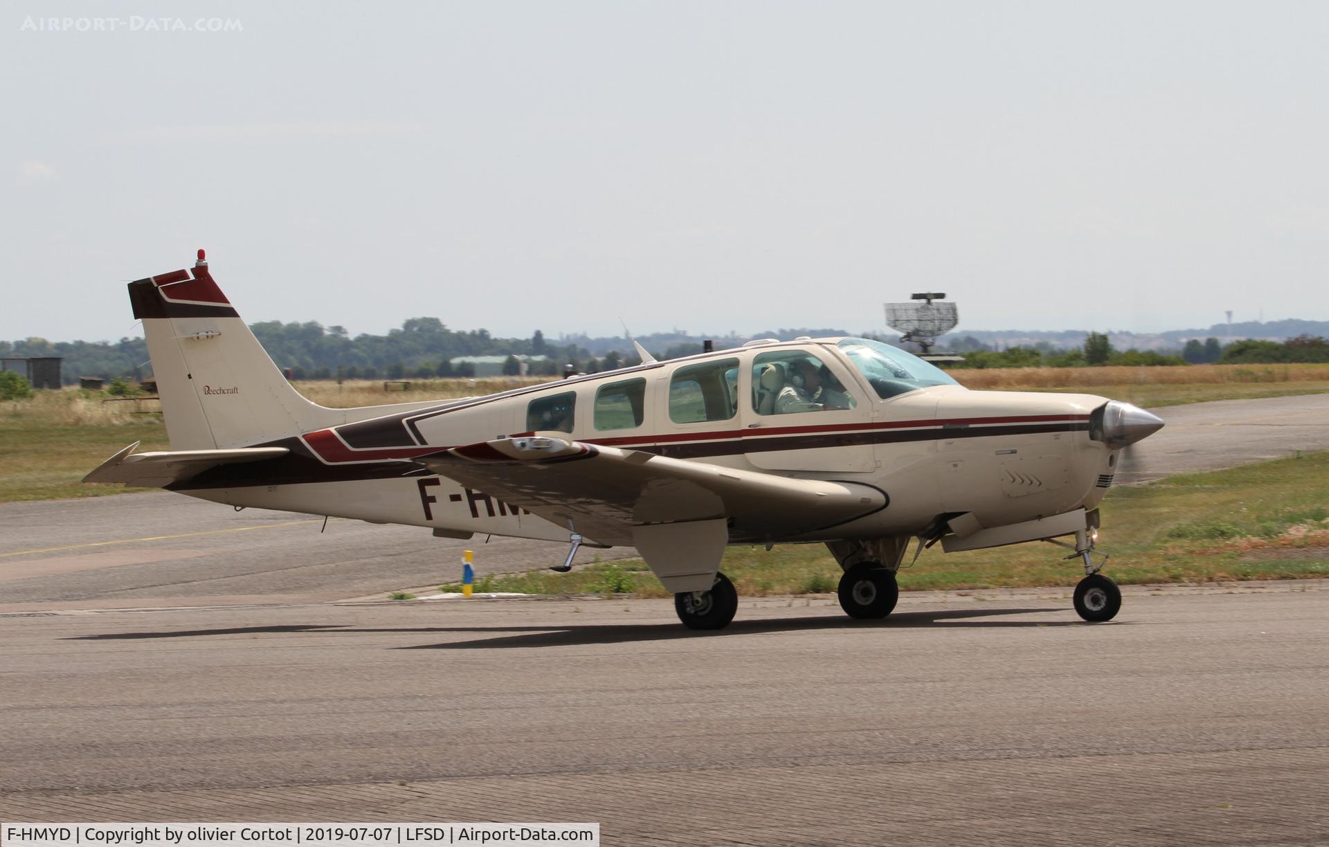 F-HMYD, 1986 Beechcraft A36 Bonanza C/N E-2350, 2019 airshow