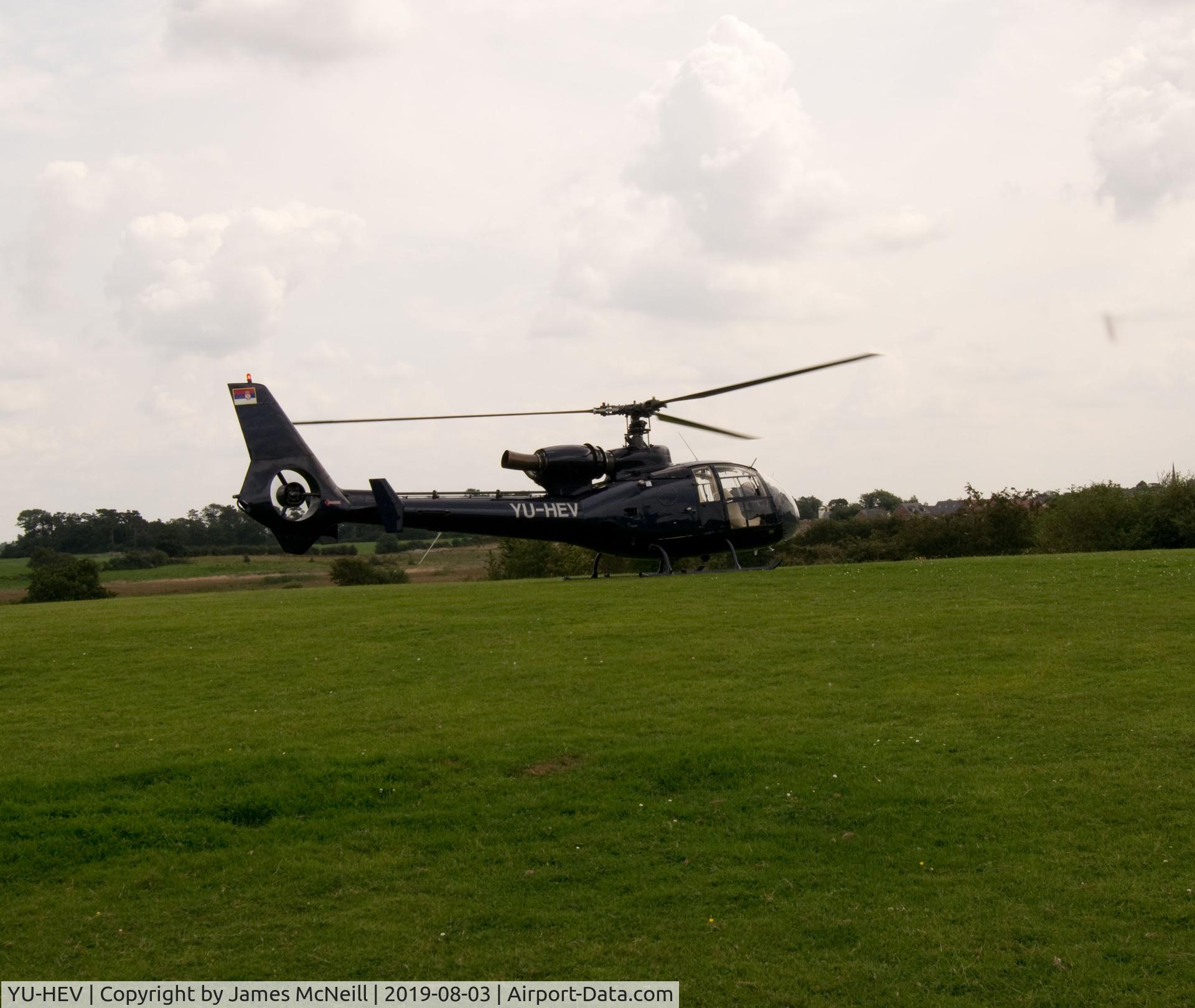 YU-HEV, 1977 Aerospatiale SA-342J Gazelle C/N 1393, Pic taken summer of 2019