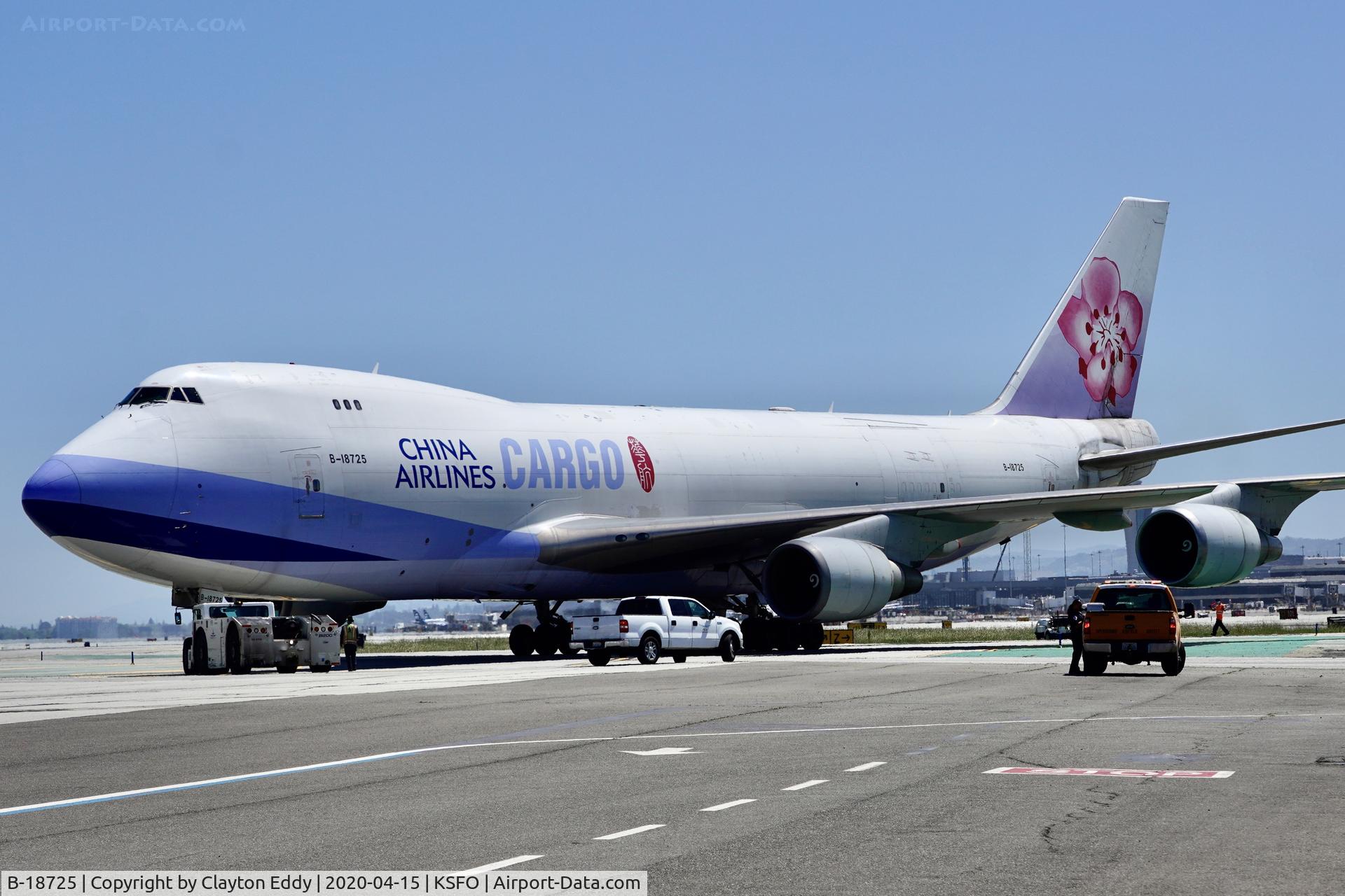 B-18725, 2007 Boeing 747-409F/SCD C/N 30771, SFO 2020.