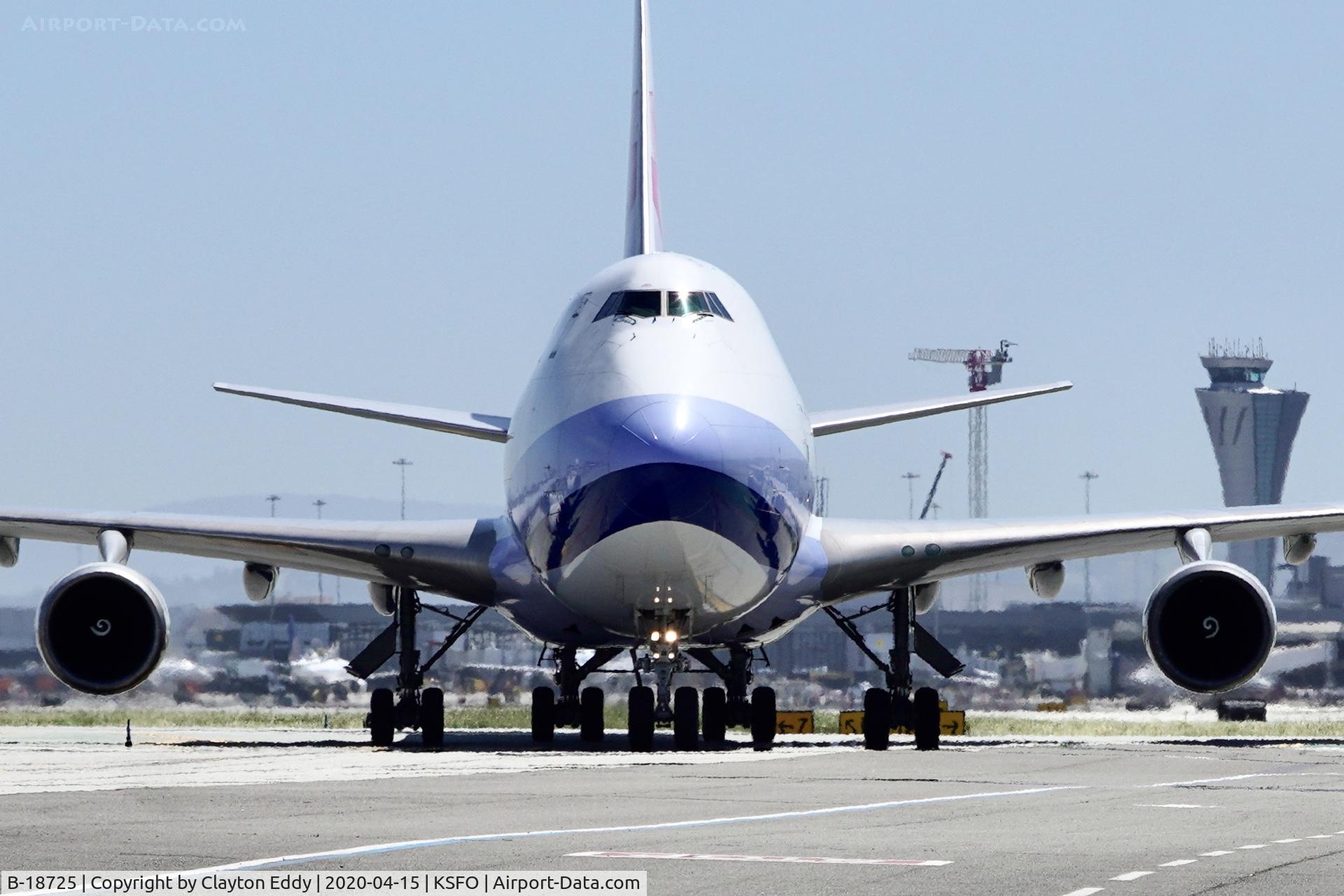 B-18725, 2007 Boeing 747-409F/SCD C/N 30771, SFO 2020.