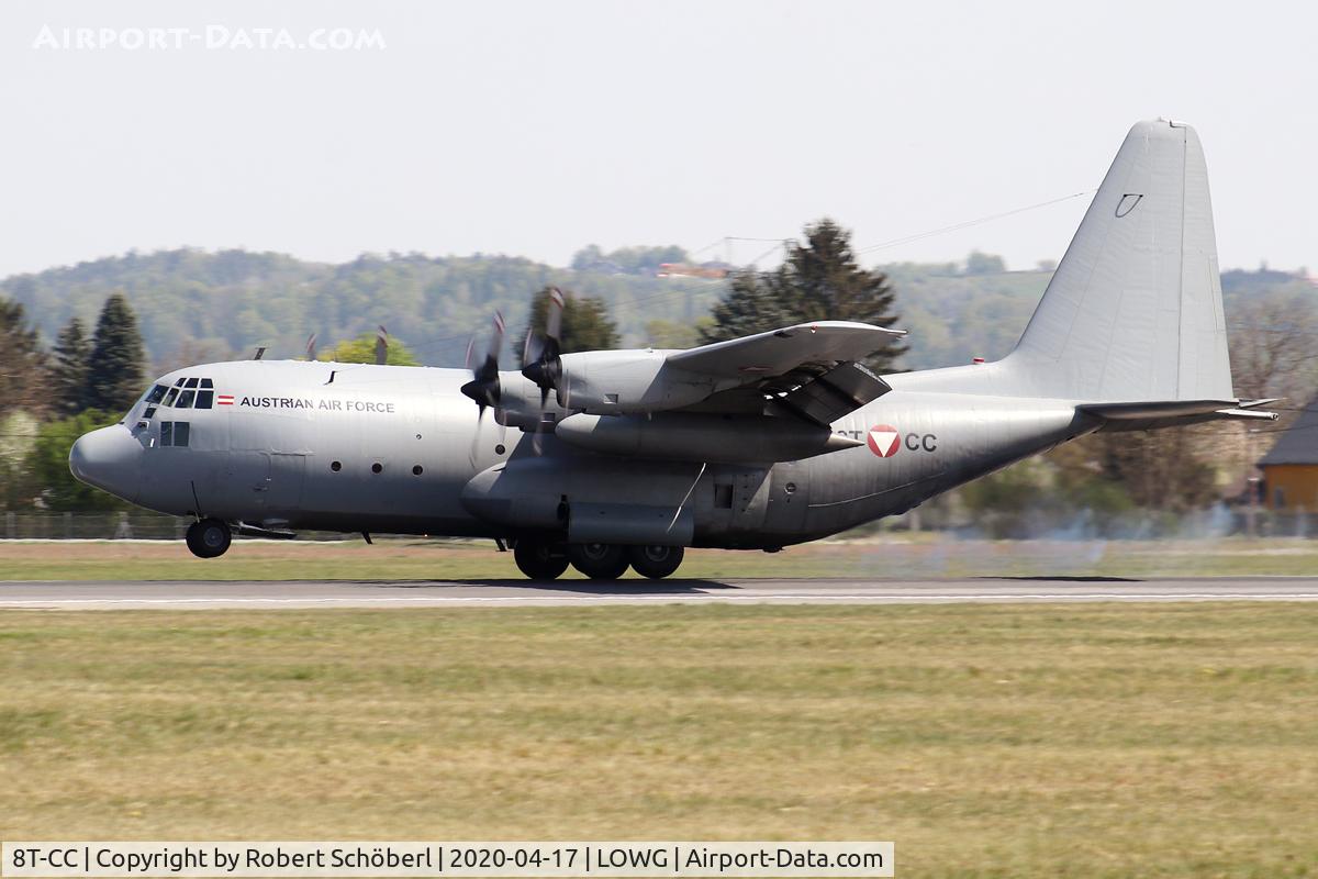 8T-CC, 1967 Lockheed C-130K Hercules C.1 C/N 382-4257, 8T-CC @ LOWG 2020