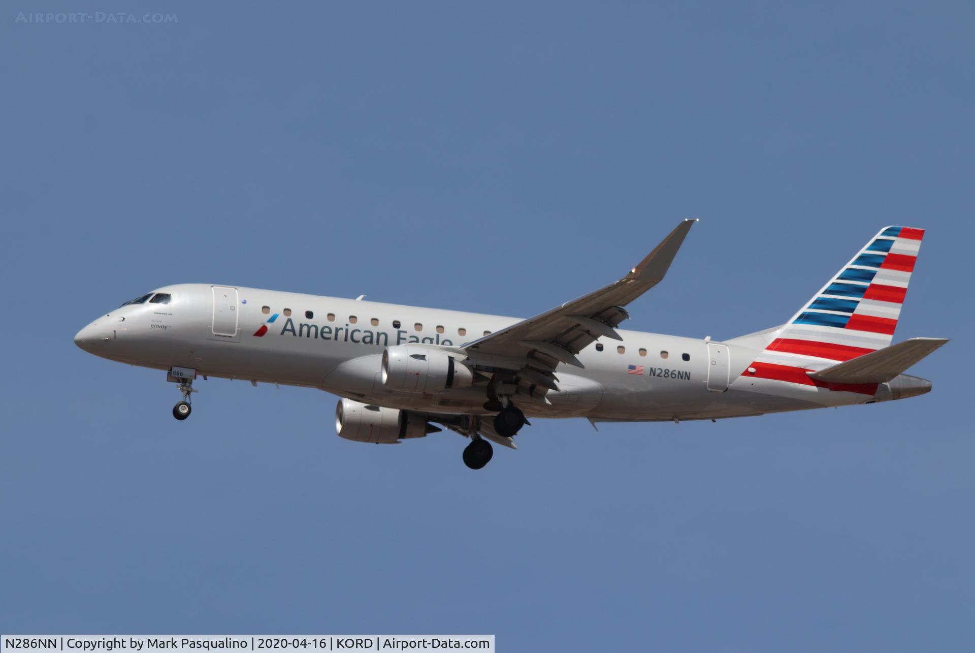 N286NN, 2019 Embraer 175LR (ERJ-170-200LR) C/N 17000827, ERJ-170-200LR