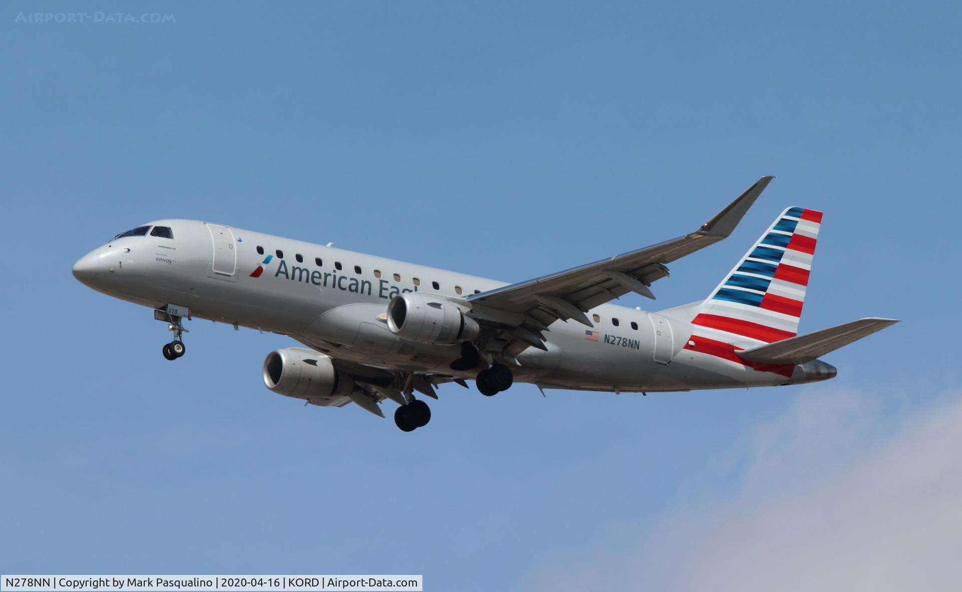 N278NN, 2019 Embraer 175LR (ERJ-170-200LR) C/N 17000784, ERJ-170-200LR
