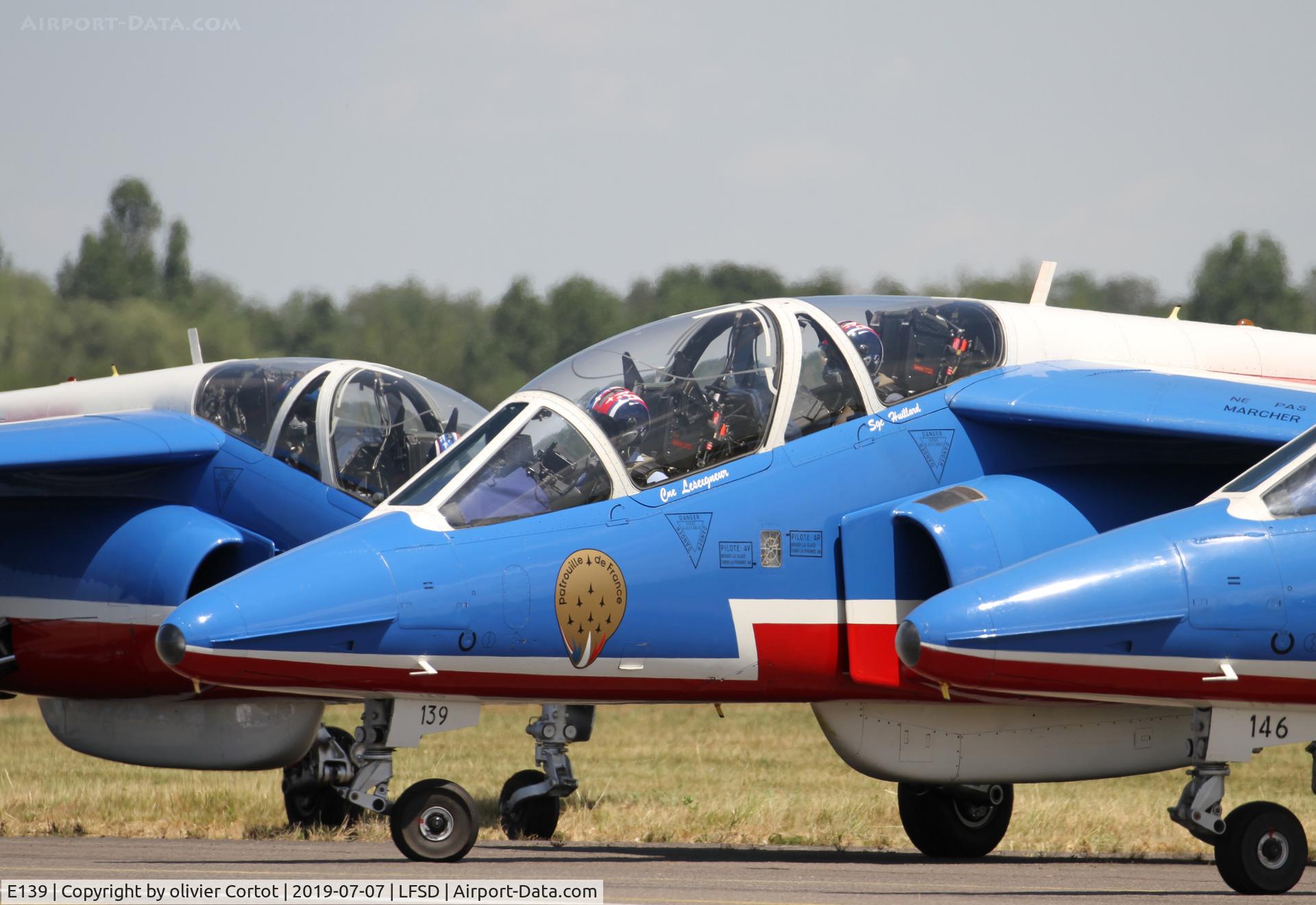 E139, Dassault-Dornier Alpha Jet E C/N E139, 2019 airshow