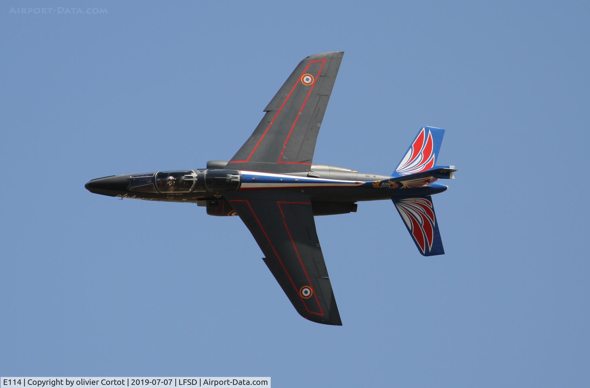 E114, Dassault-Dornier Alpha Jet E C/N E114, 2019 airshow