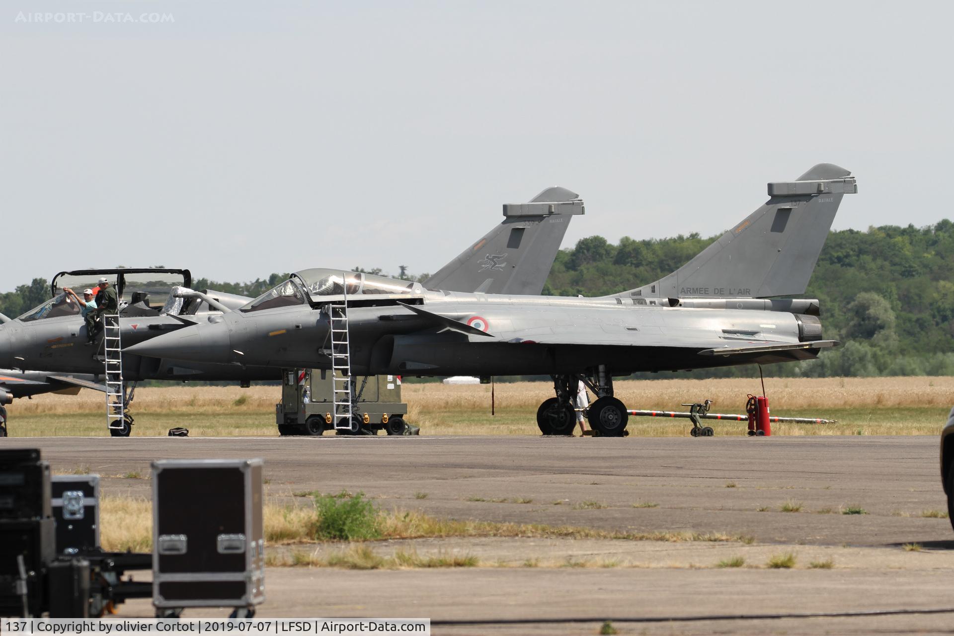 137, Dassault Rafale C C/N 137, backup plane for the Rafale solo display, 2019