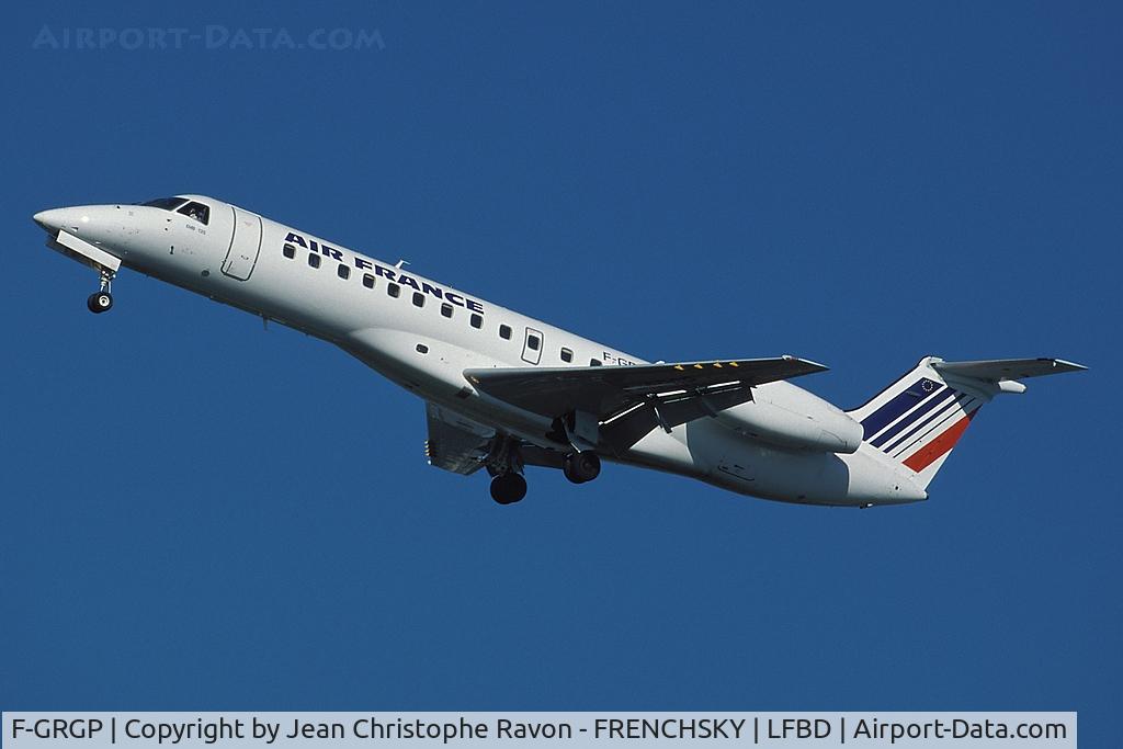 F-GRGP, 1999 Embraer ERJ-135ER (EMB-135ER) C/N 145188, Regional Compagnie Aerienne>Air France