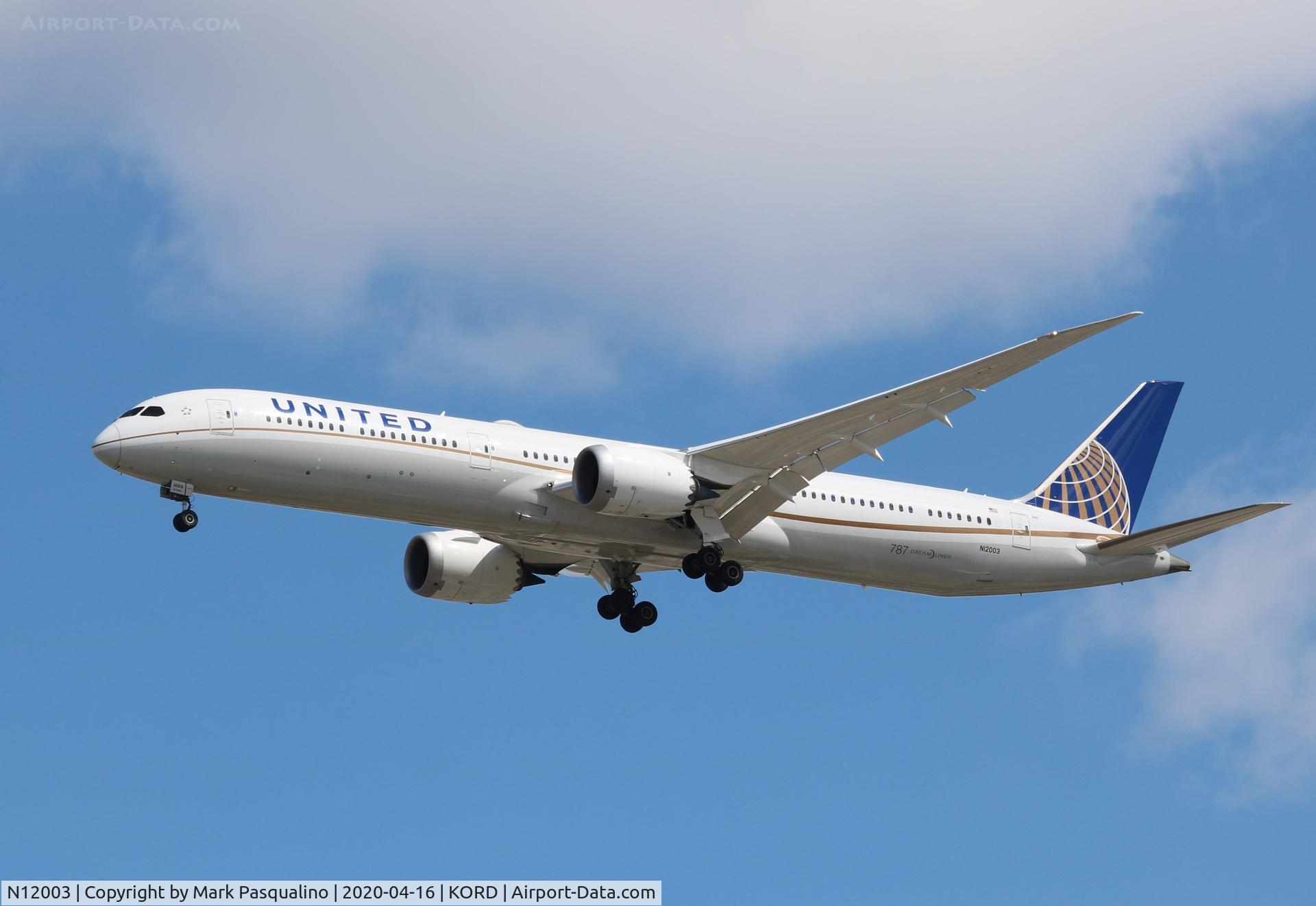 N12003, 2018 Boeing 787-10 Dreamliner Dreamliner C/N 40935, Boeing 787-10