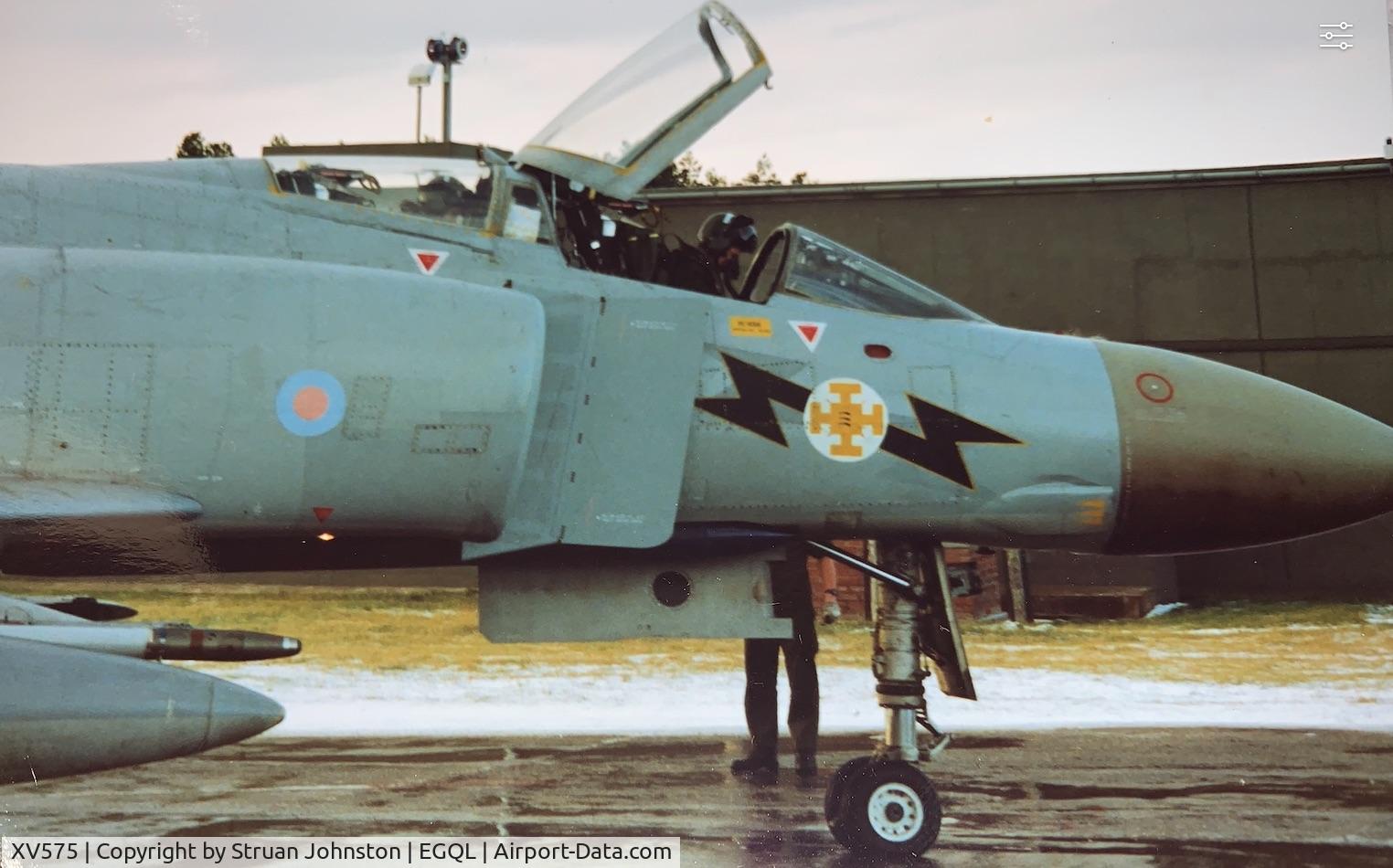 XV575, 1968 McDonnell Douglas Phantom FG1 C/N 9329/3112, With 111 Squadron at RAF Leuchars