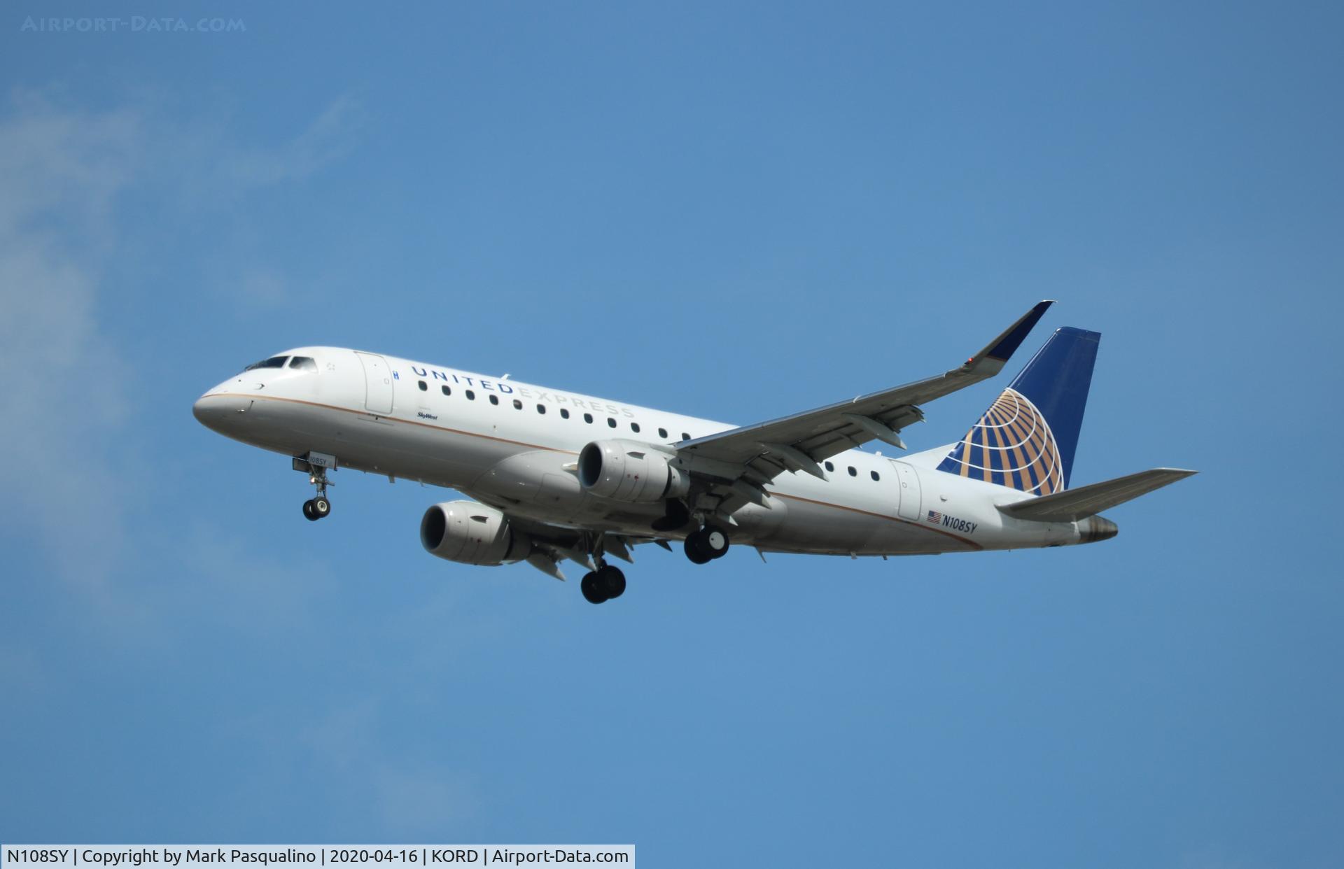 N108SY, 2014 Embraer 175LR (ERJ-170-200LR) C/N 17000401, ERJ-170-200LR