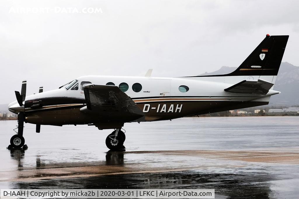 D-IAAH, 1990 Beech C90A King Air King Air C/N LJ-1247, Parked
