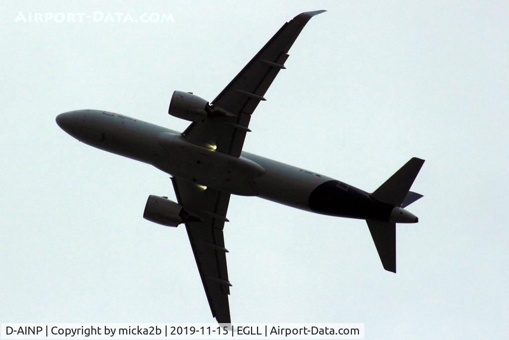 D-AINP, 2018 Airbus A320-271NEO C/N 8622, Take off