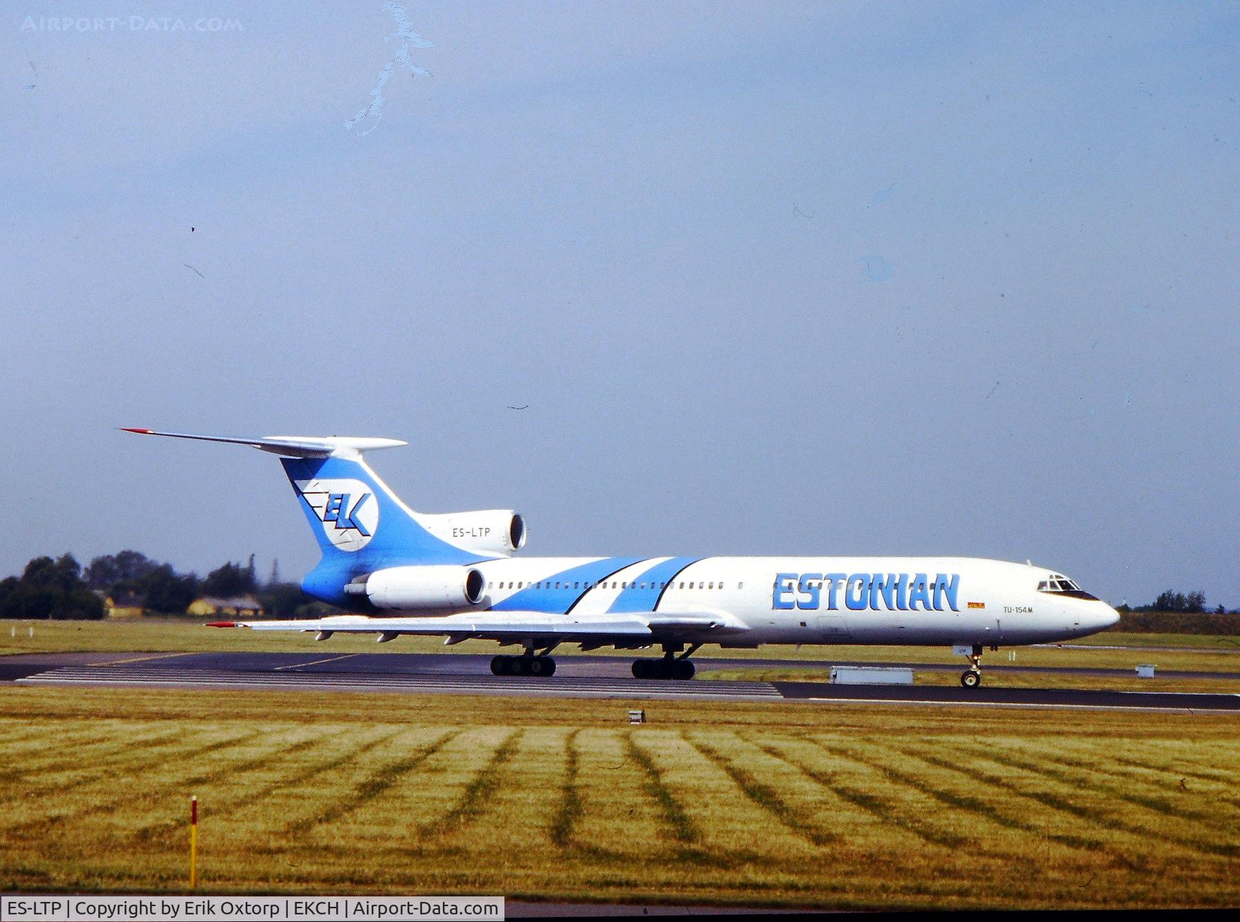 ES-LTP, 1992 Tupolev Tu-154M C/N 92A909, ES-LTP ready for takeoff rw 04R
Scanned slide
