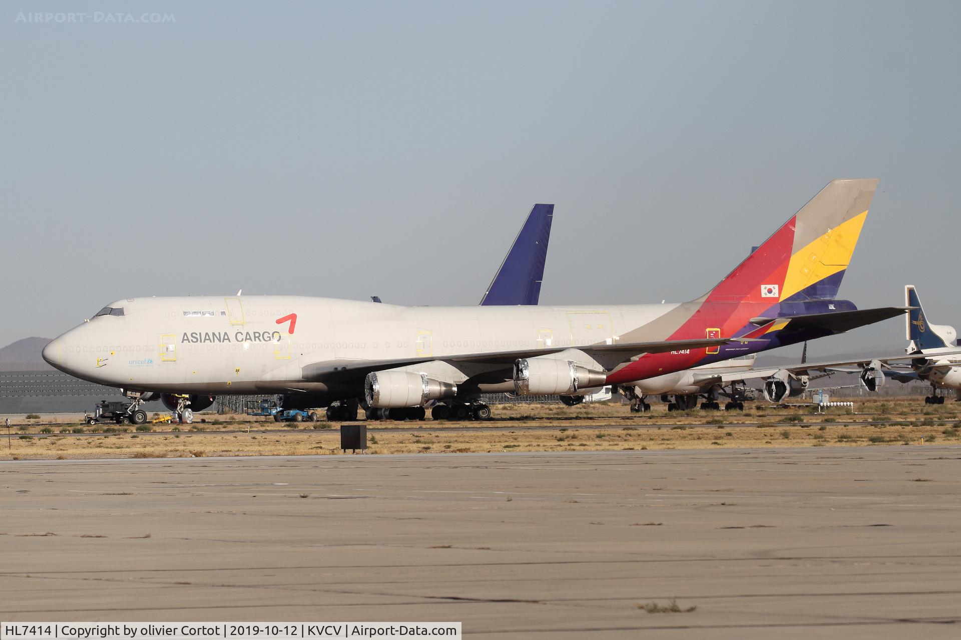 HL7414, 1991 Boeing 747-48EM(BDSF) C/N 25452, last stop : Victorville